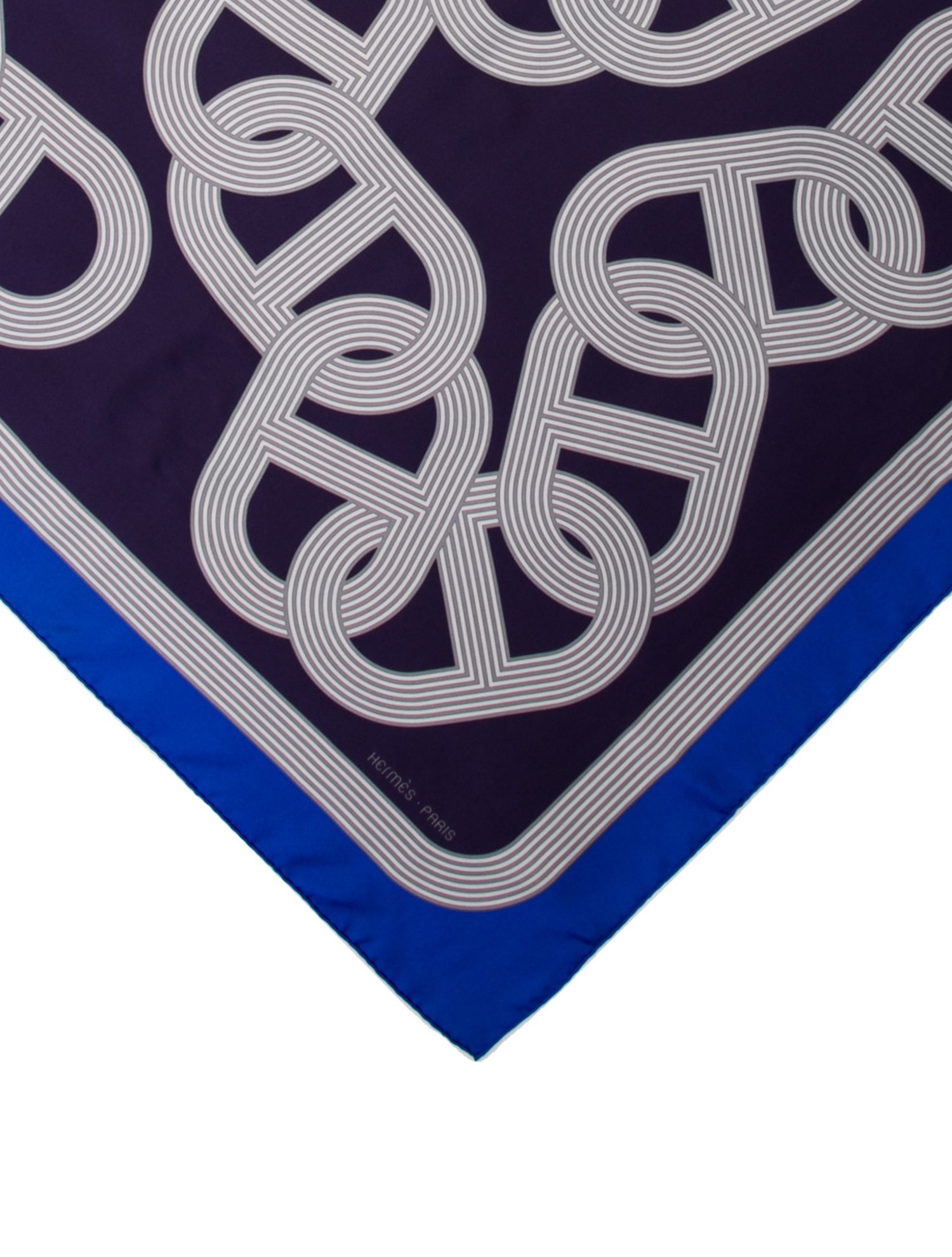 Hermès Circuit 24 Faubourg Silk Scarf