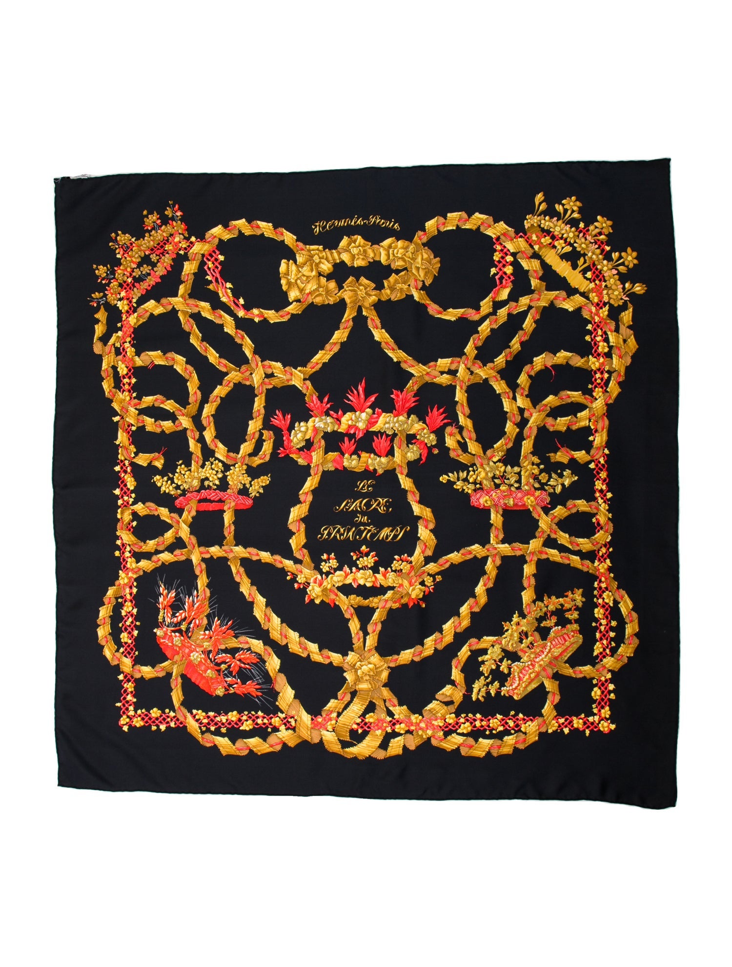 Hermès Le Sacre du Printemps Silk Scarf