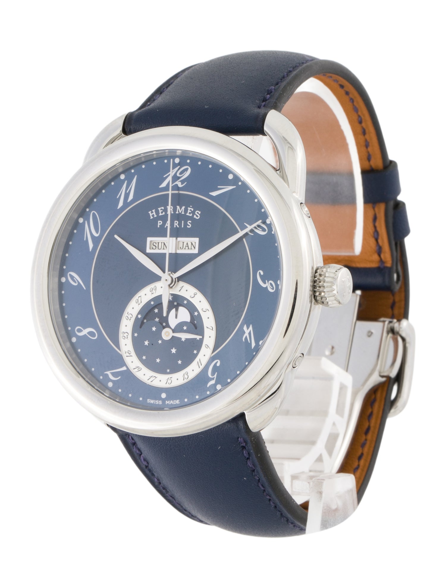 Hermès Arceau Grande Lune Watch