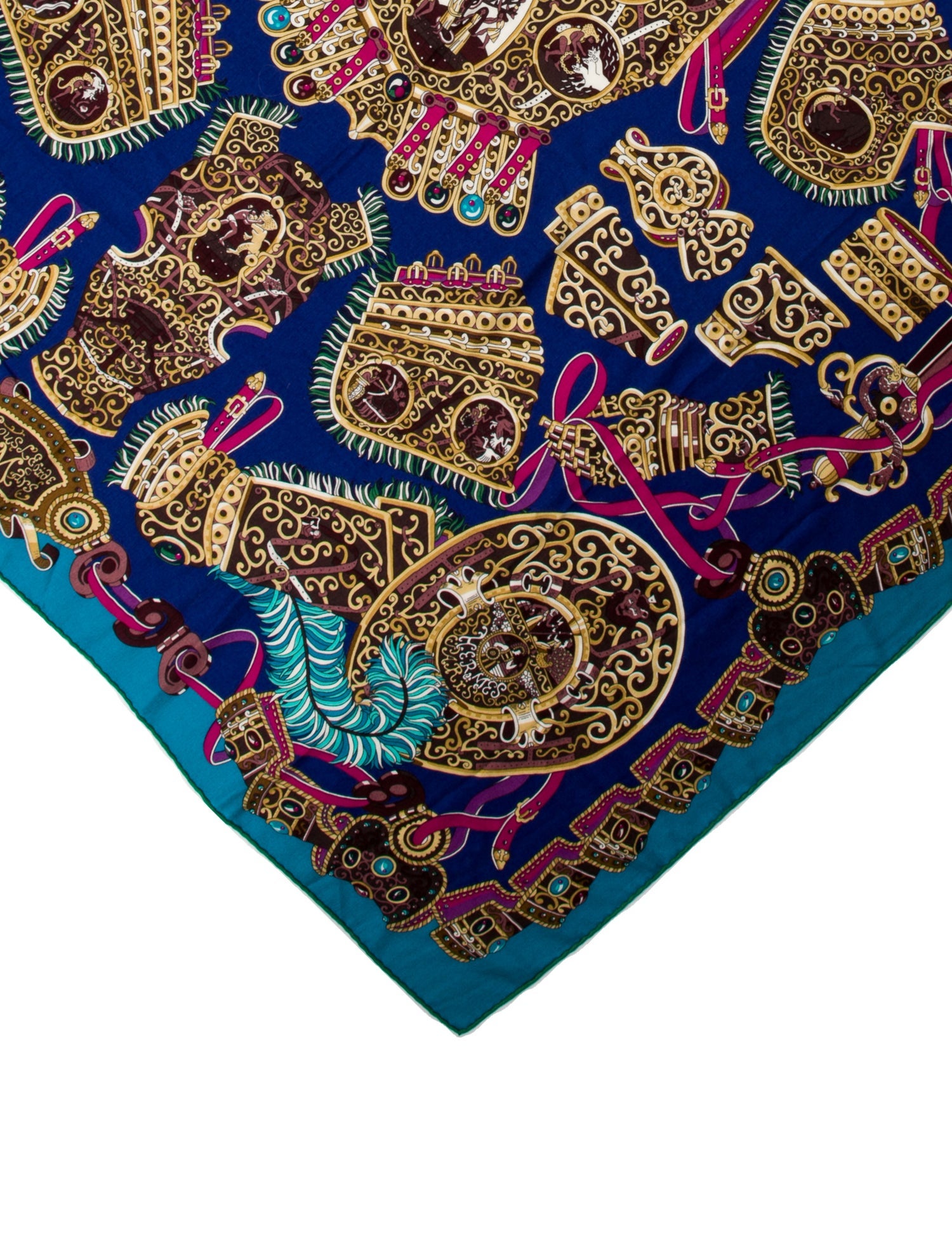 Hermès Sous L'Egide de Mars Cashmere Shawl