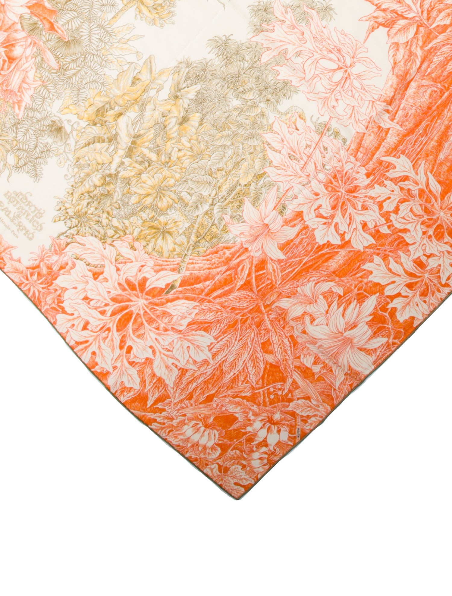 Hermès All 'Orto Botanico Di Palermo Cashmere Shawl w/ Tags