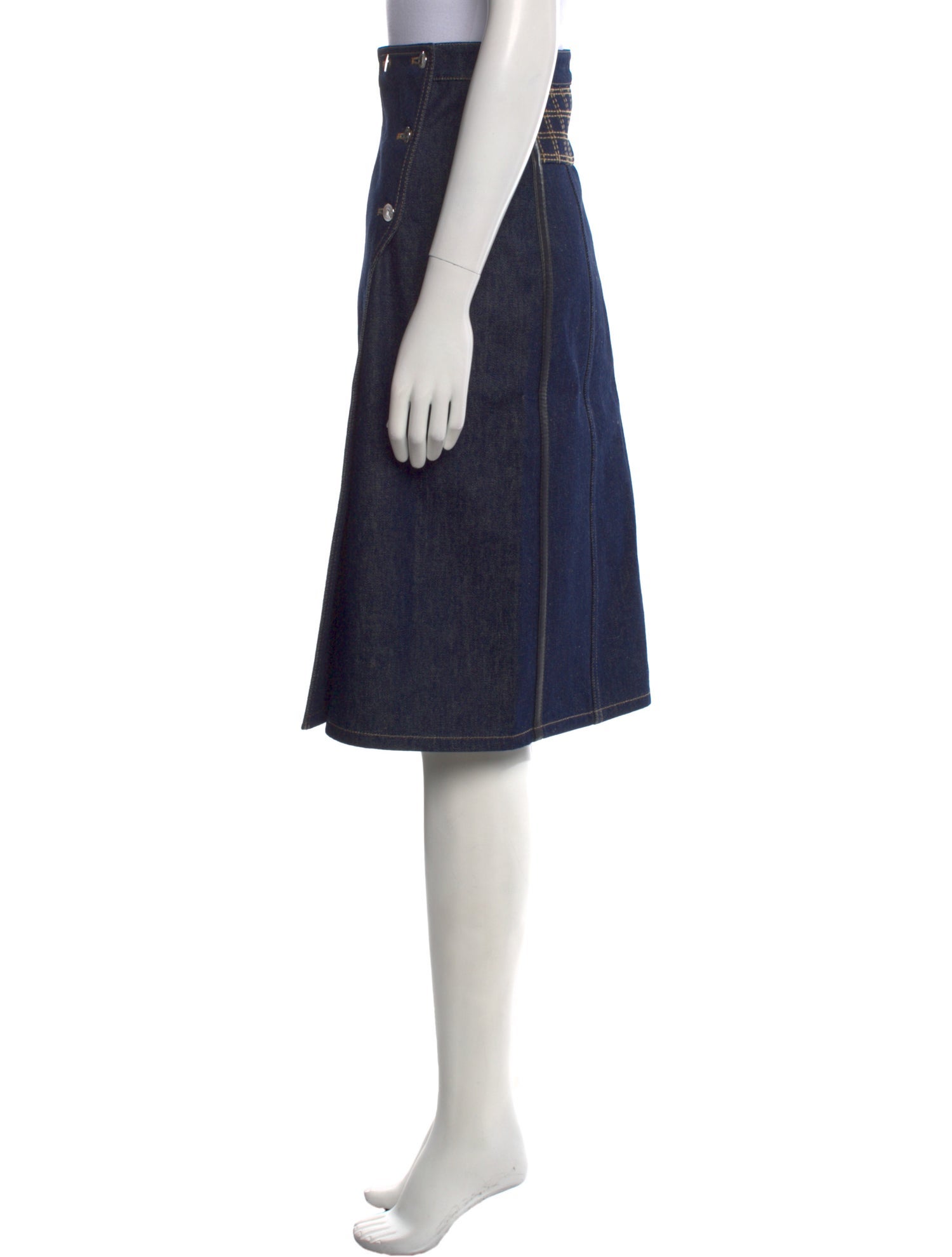 Hermès Knee-Length Skirt w/ Tags