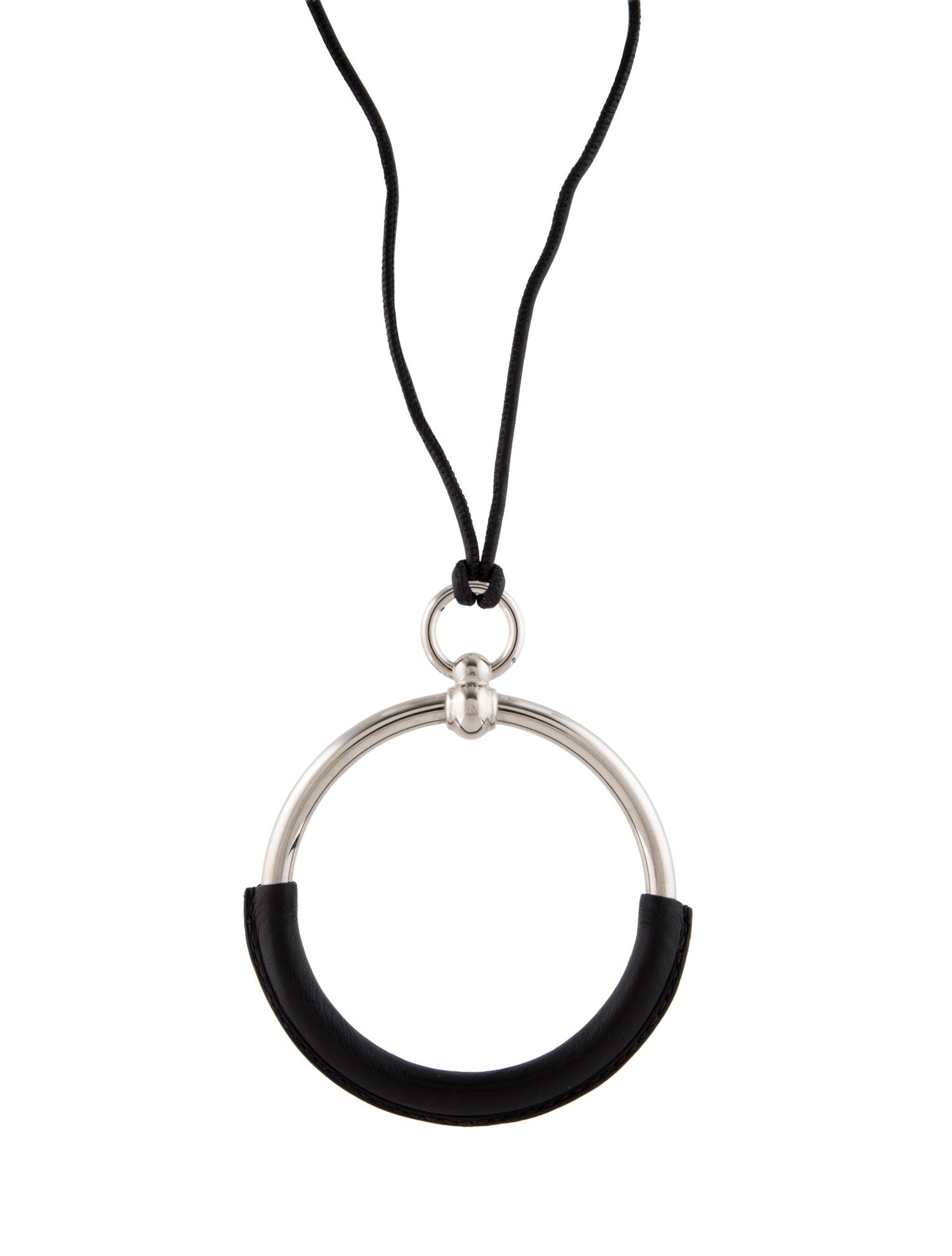 Hermès Loop Pendant Necklace