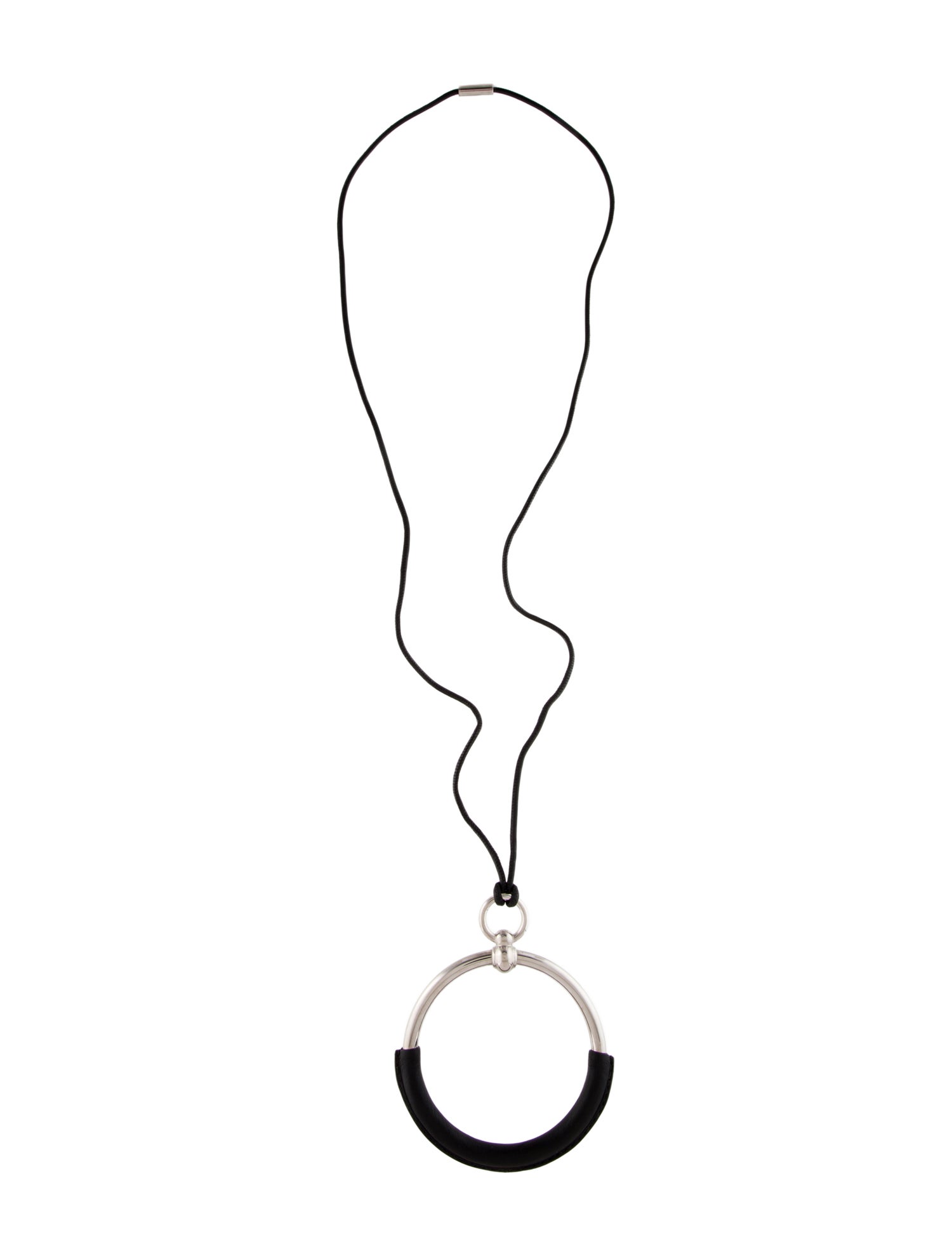 Hermès Loop Pendant Necklace