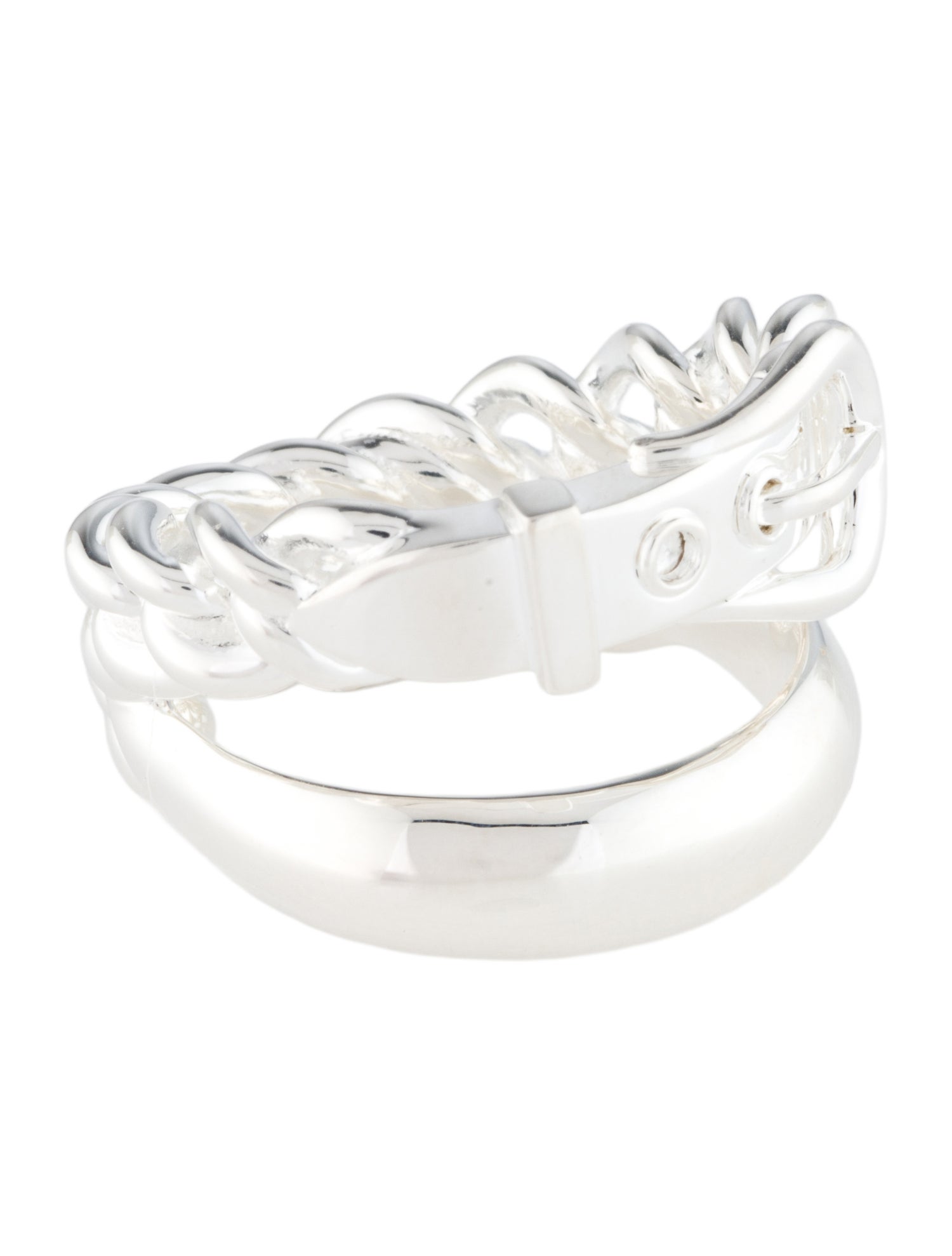 Hermès Large Boucle Sellier Inflexible Ring