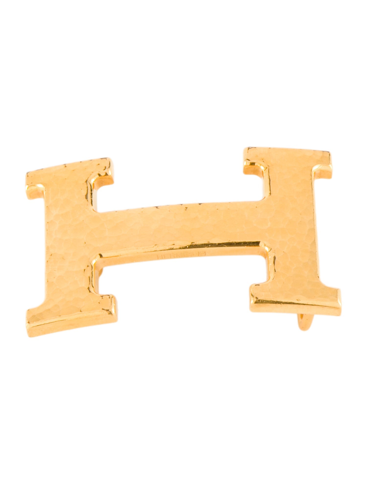 Hermès 32 mm H Martelée Buckle