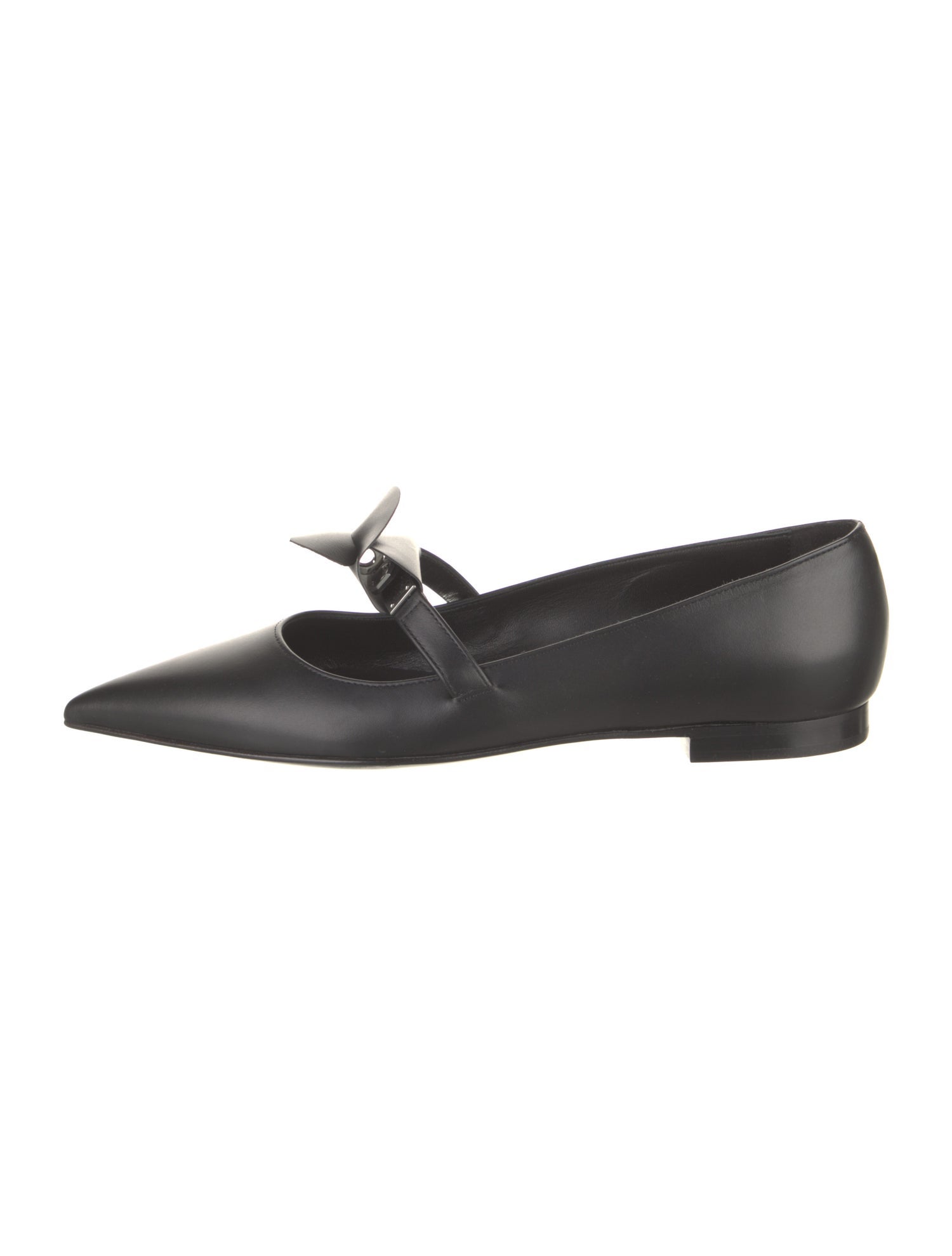 Hermès Kelly Leather Mary Jane Flats
