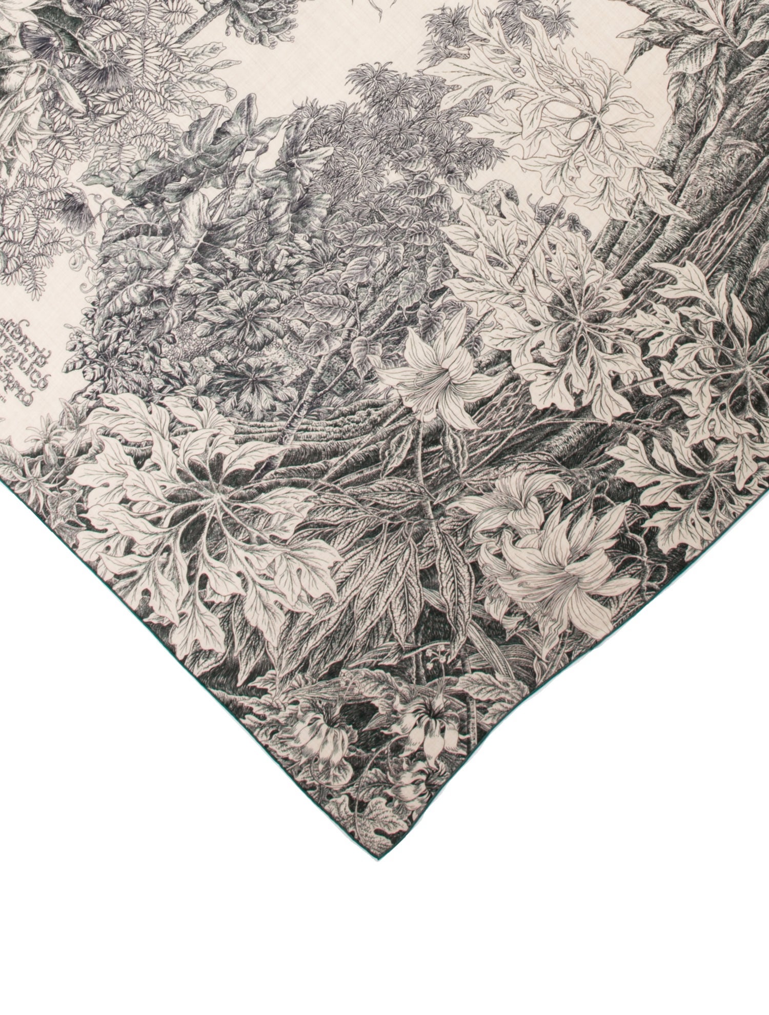 Hermès All 'Orto Botanico Di Palermo Cashmere Shawl