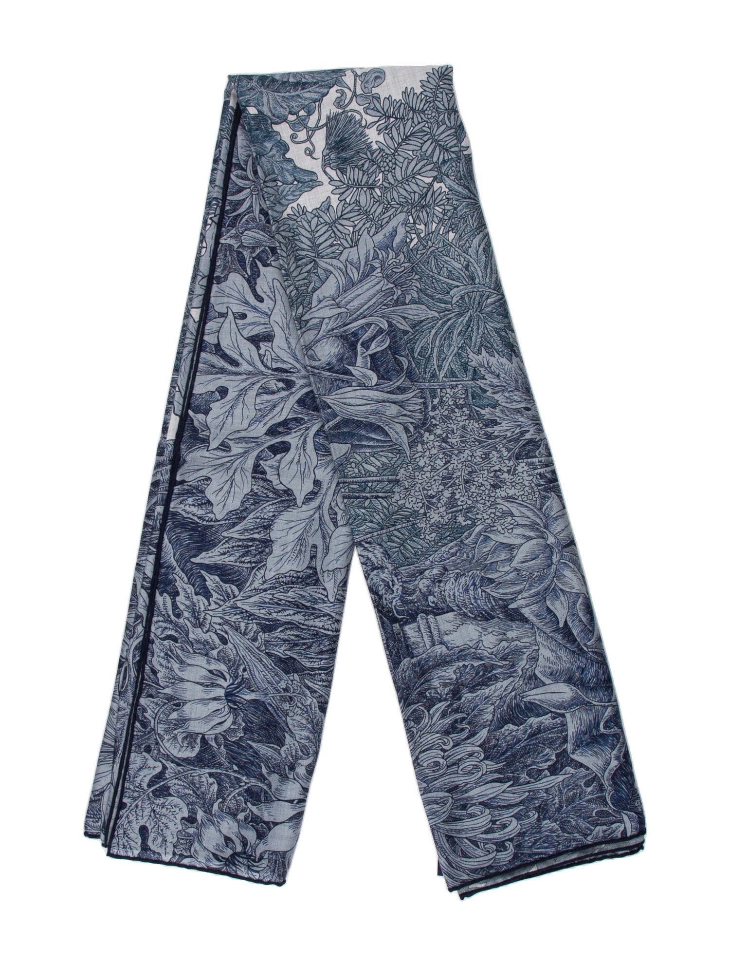 Hermès All'Orto Botanico di Palermo Cashmere Shawl w/ Tags