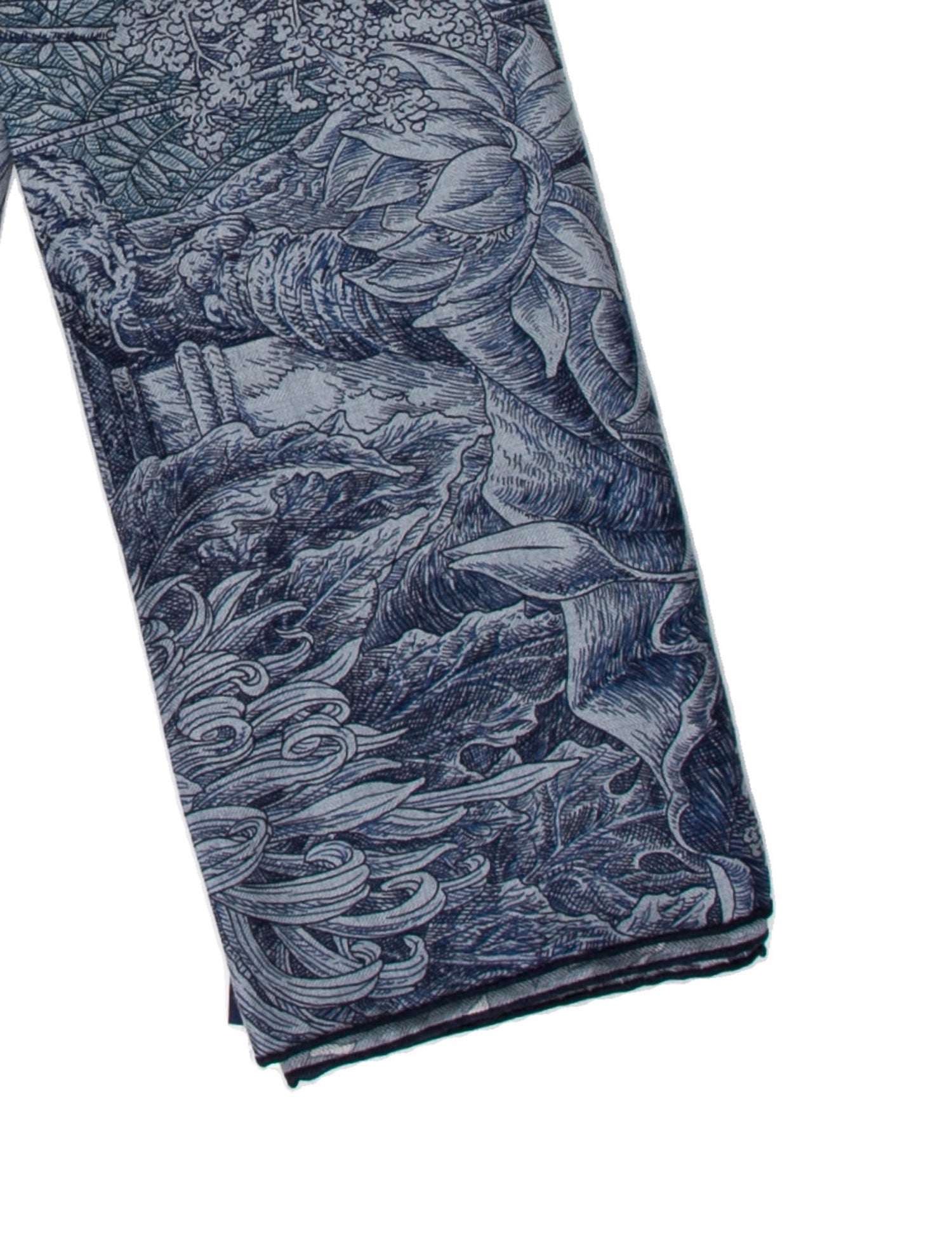 Hermès All'Orto Botanico di Palermo Cashmere Shawl w/ Tags