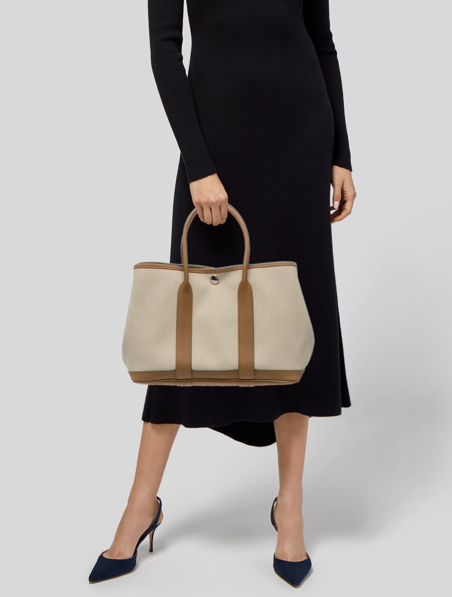 Hermès Toile Militaire & Negonda Garden Party 30