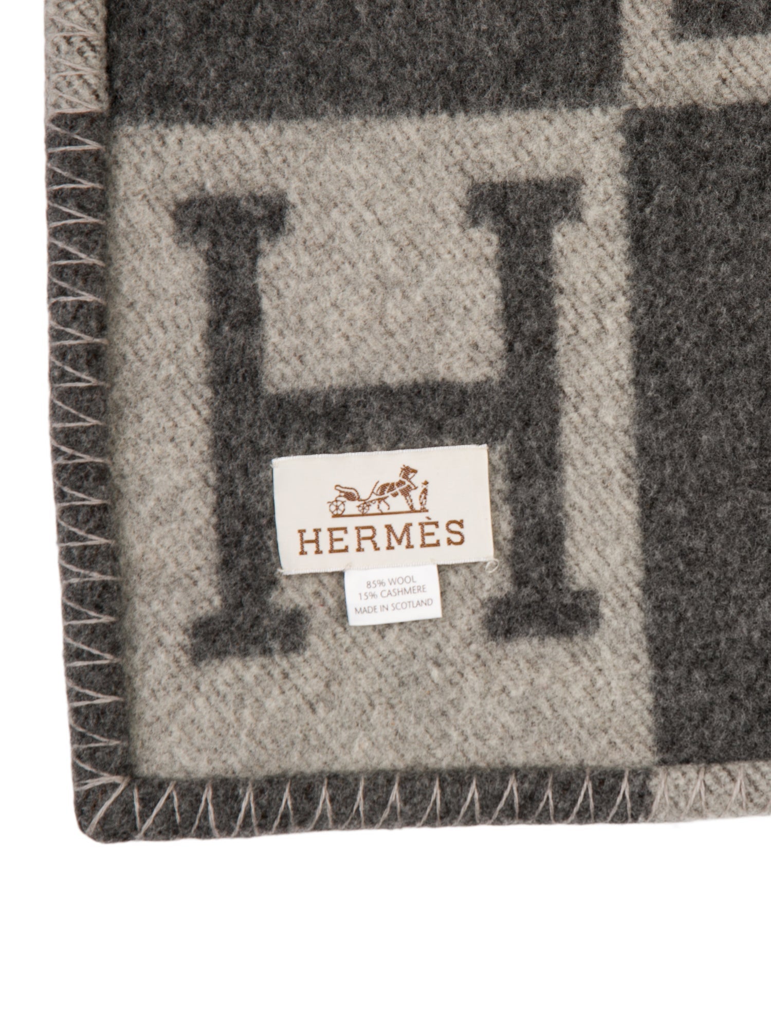 Hermès Vintage Avalon Throw Blanket