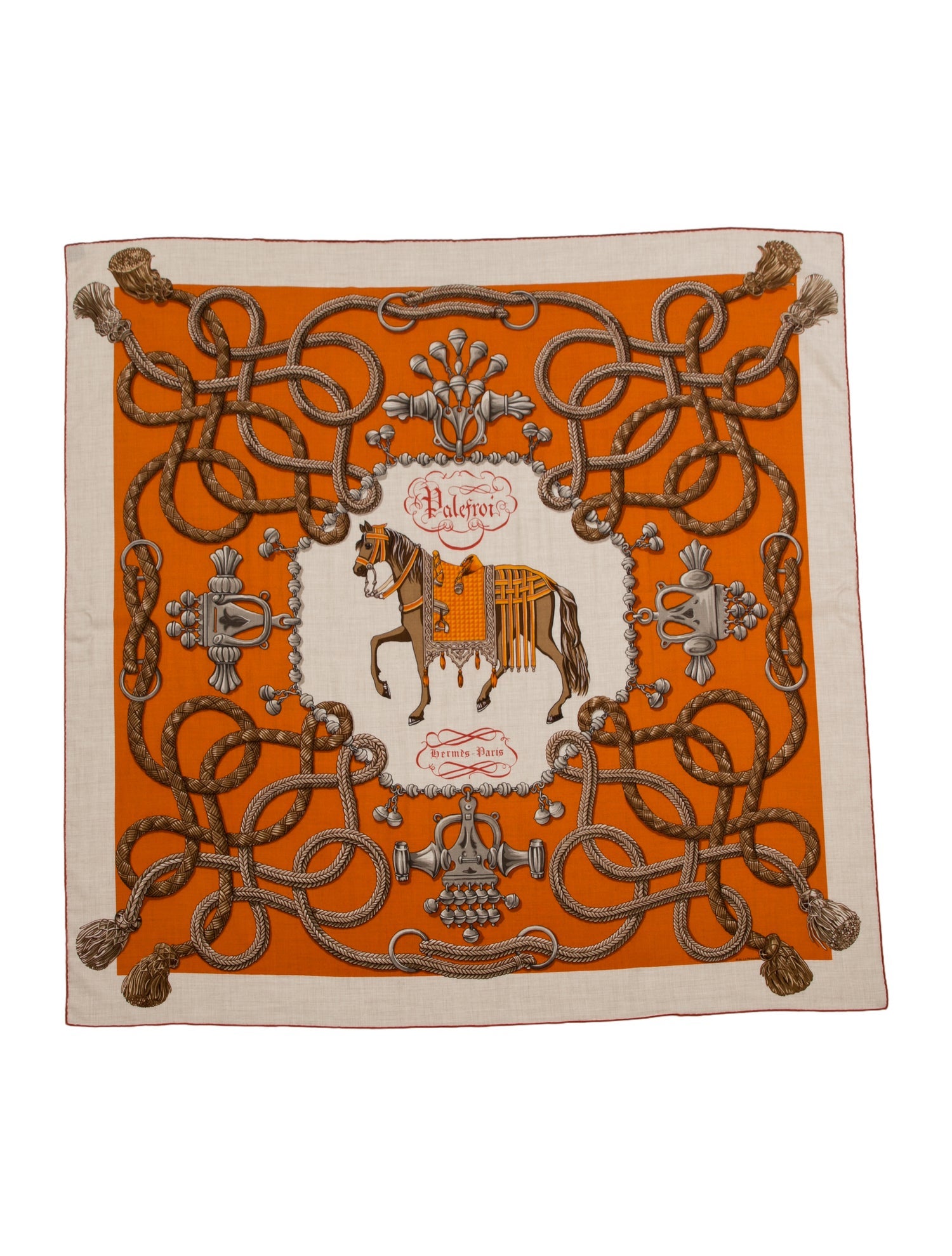 Hermès Palefroi Cashmere Shawl