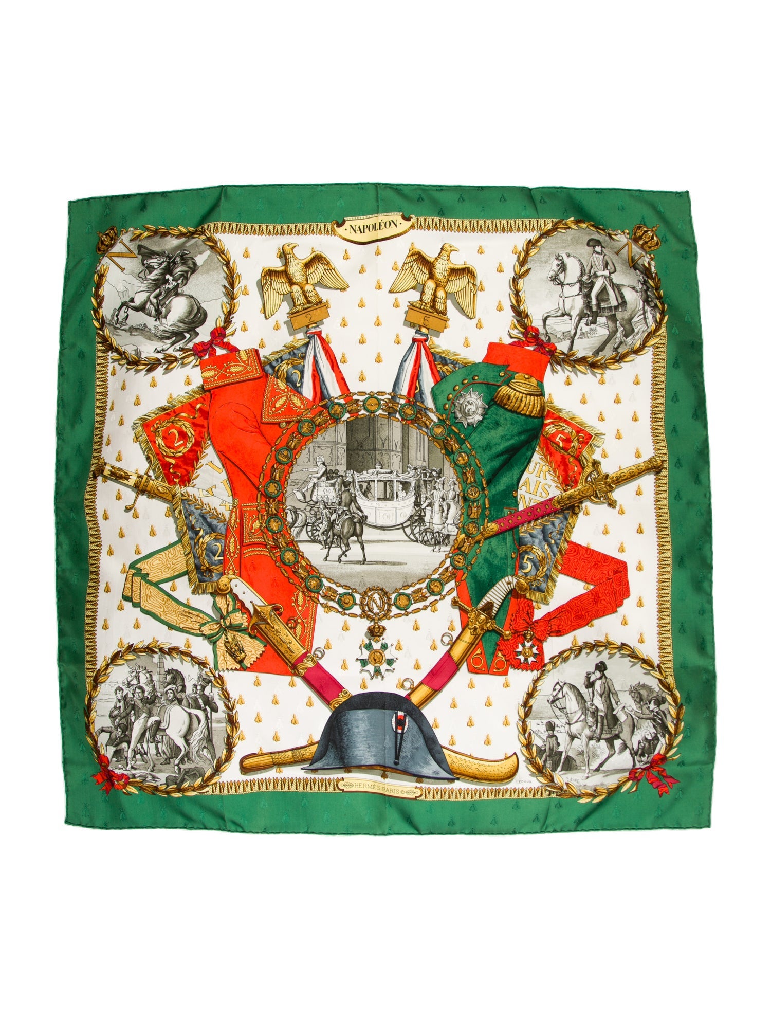 Hermès Recontre Océane Silk Scarf