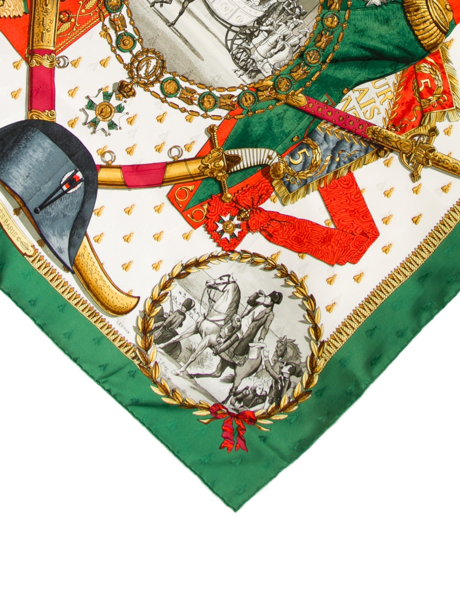 Hermès Recontre Océane Silk Scarf