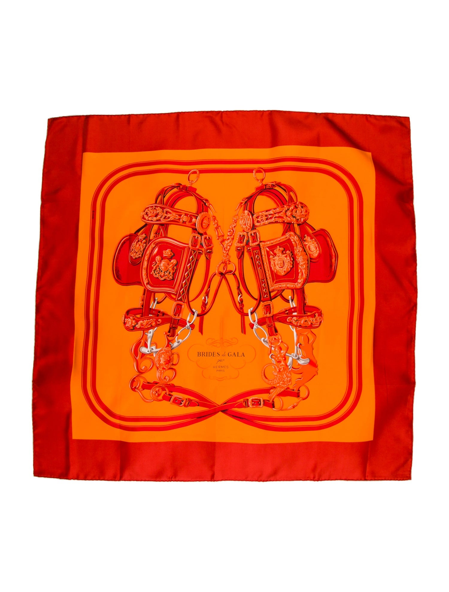 Hermès Brides de Gala Par Silk Scarf