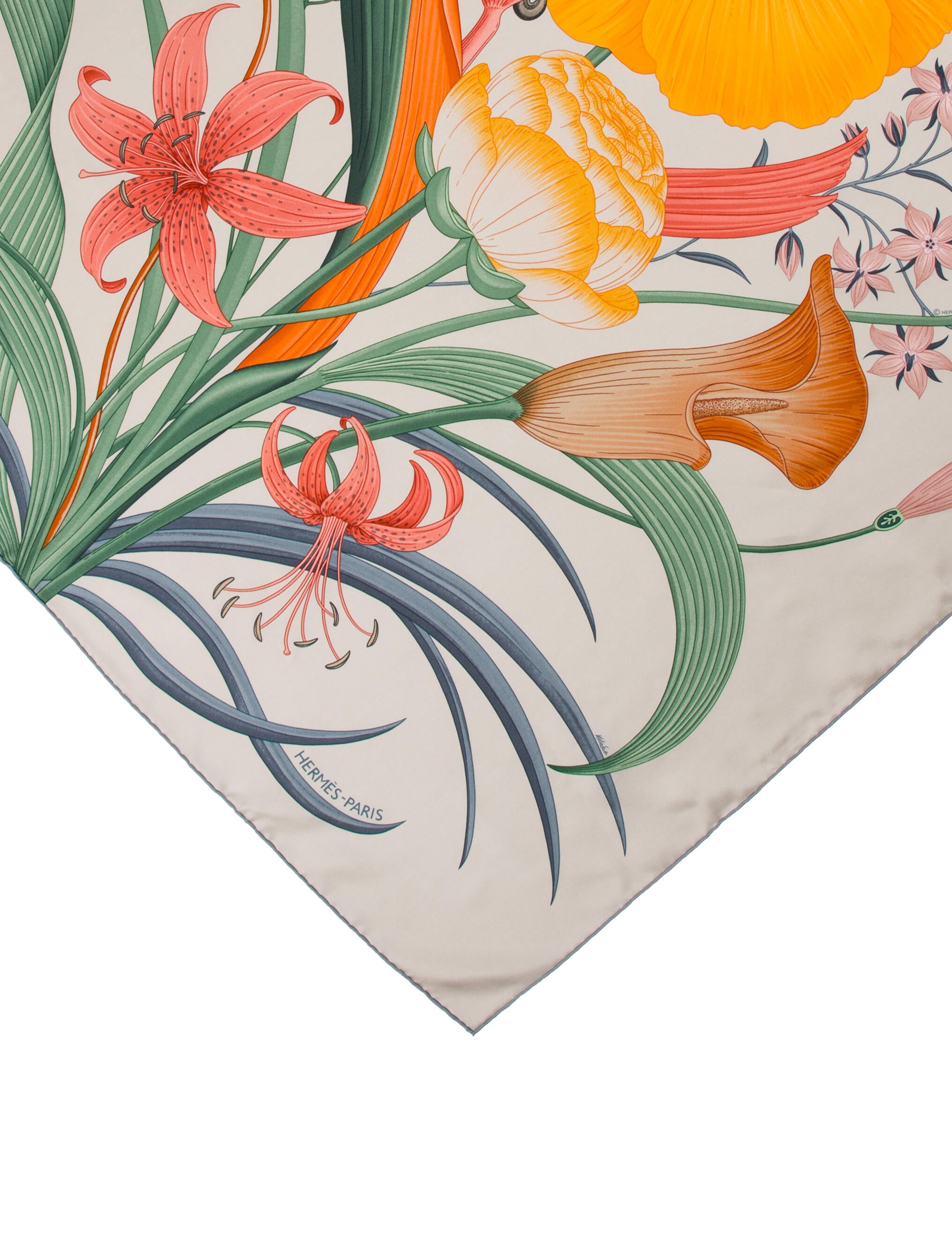 Hermès Bouquet Final Silk Scarf w/ Tags