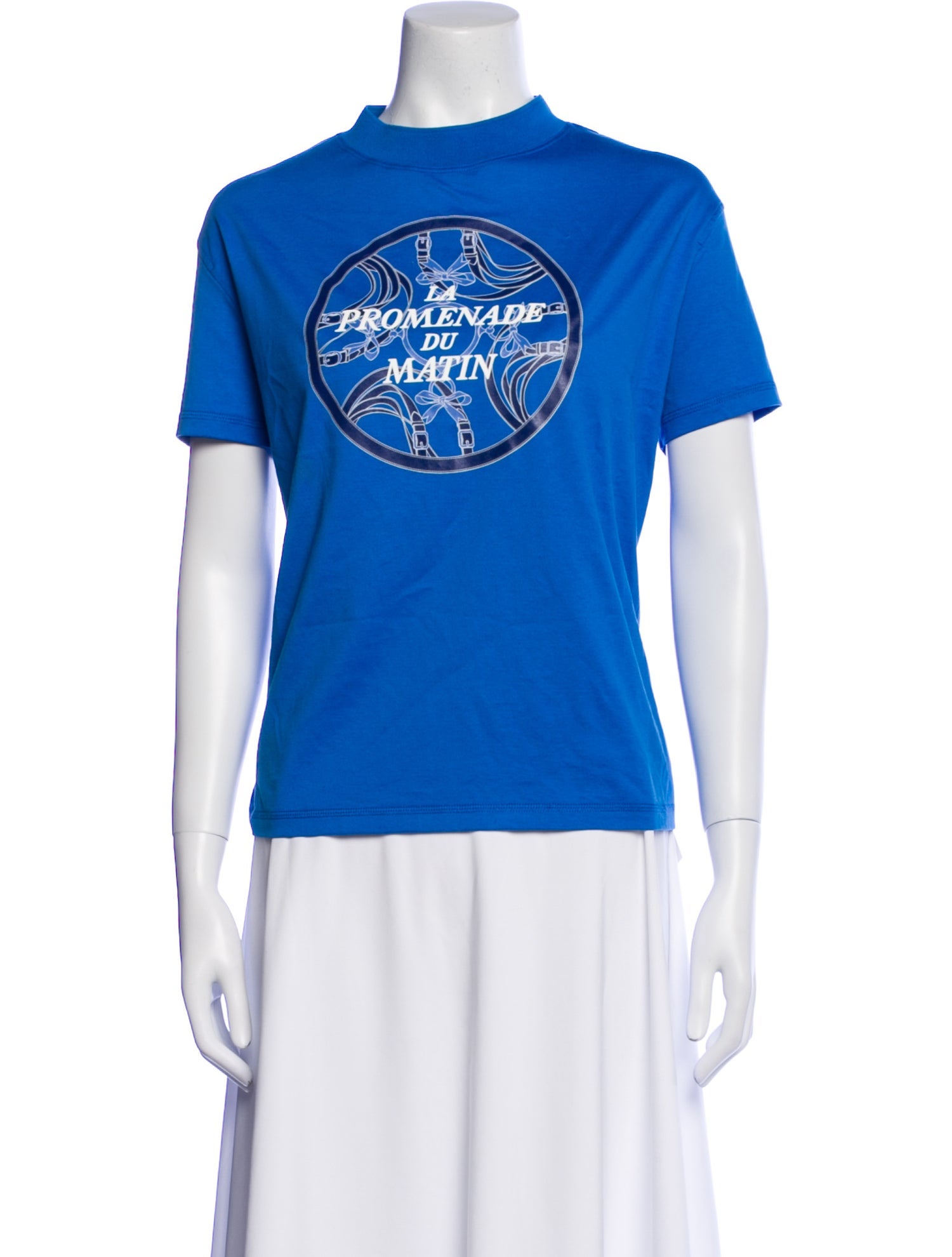 Hermès Graphic Print Crew Neck T-Shirt