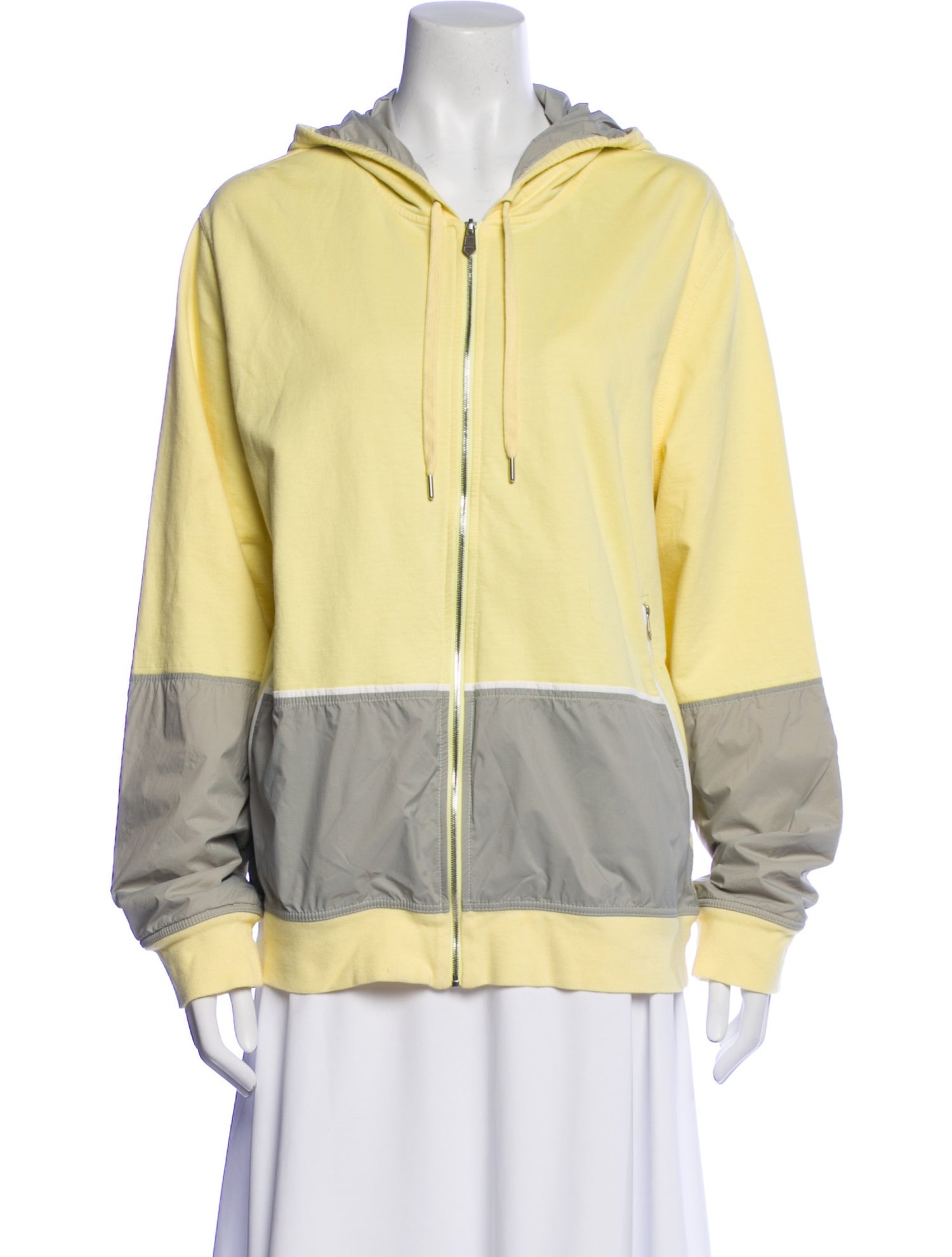 Hermès Colorblock Pattern Bomber Jacket