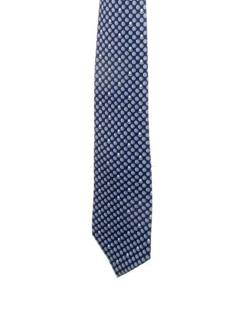 Hermès Silk Patterned Tie