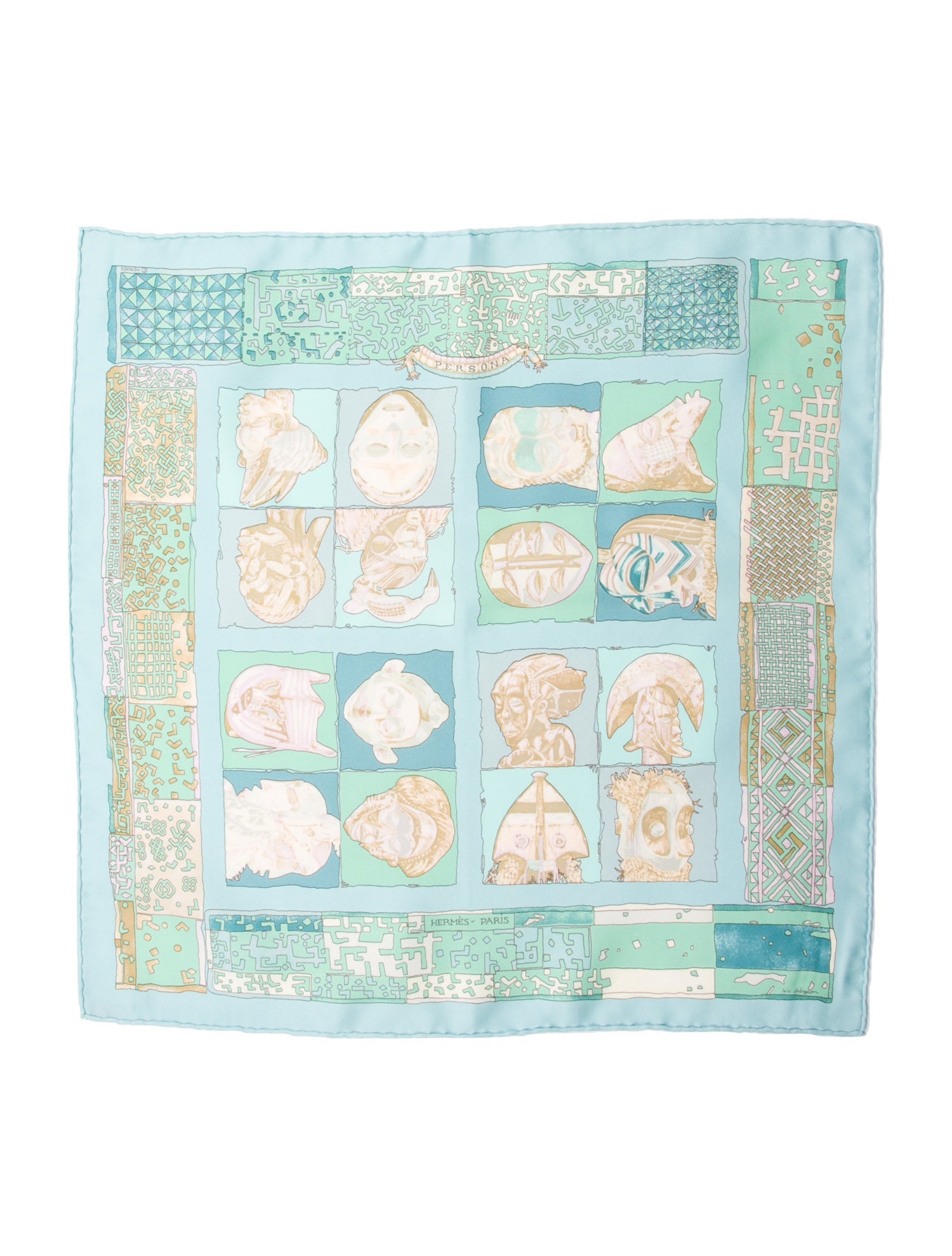 Hermès Persona Silk Scarf