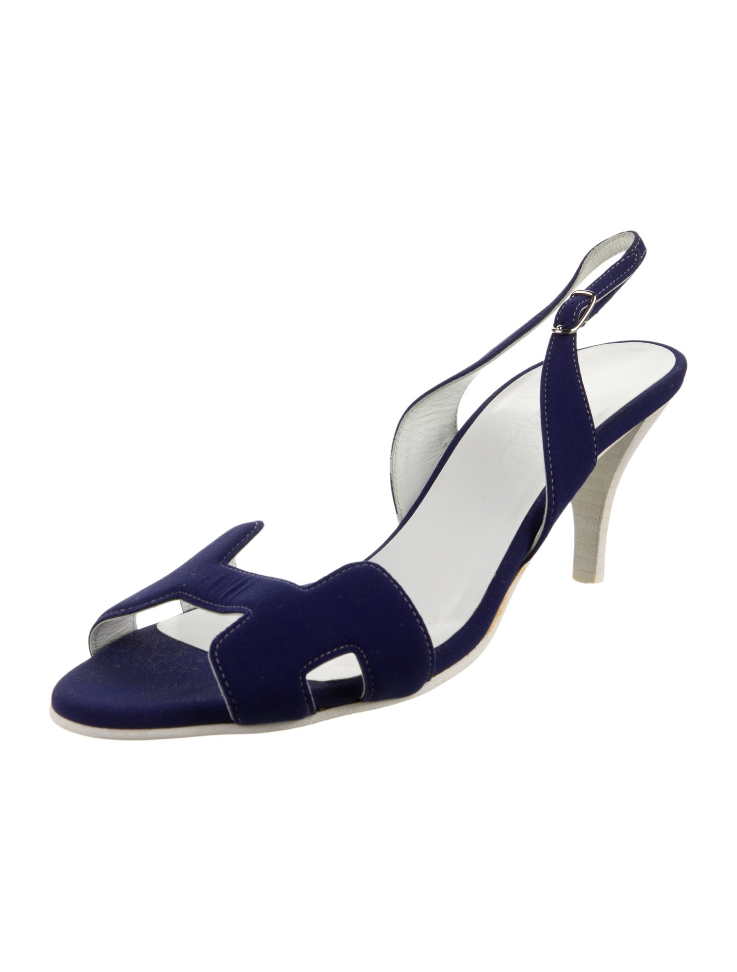 Hermès Night 70 Slingback Sandals