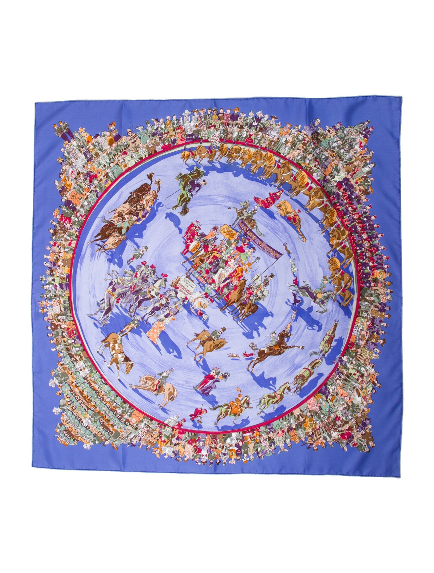Hermès Cirque Molier Silk Scarf