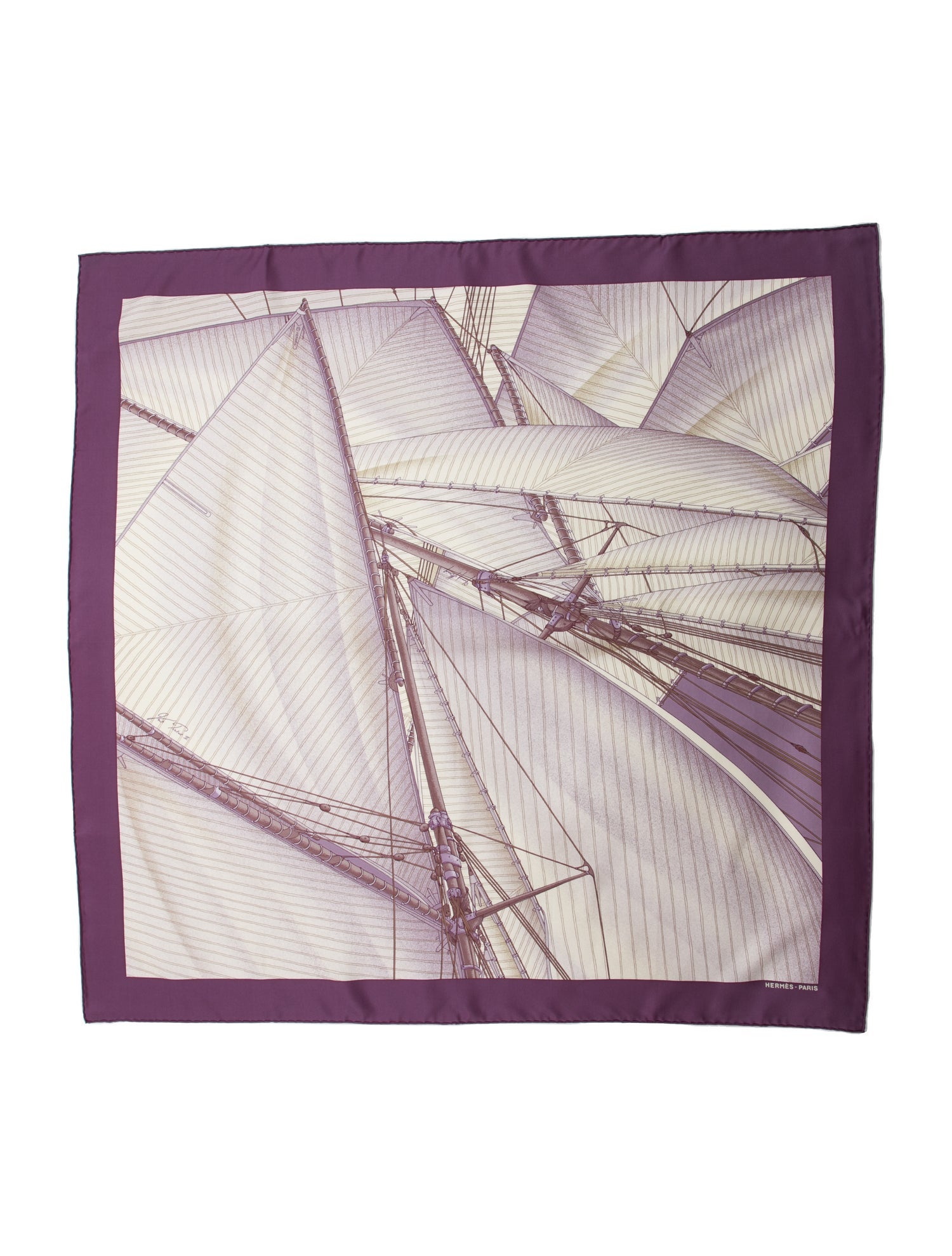 Hermès Vent Portant II Silk Scarf