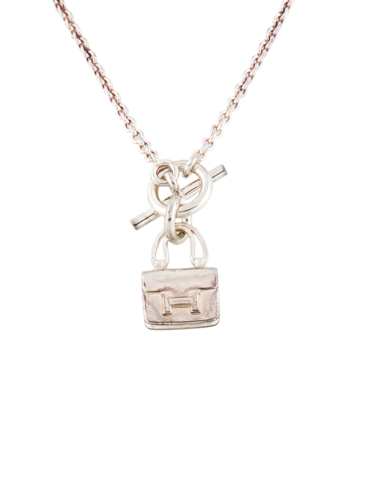 Hermès Amulettes Constance Pendant Necklace