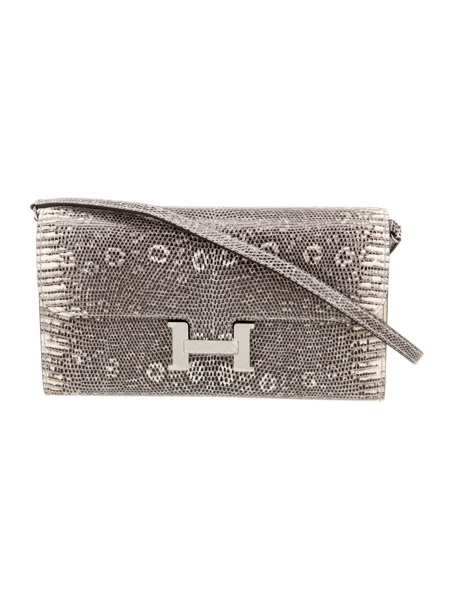 Hermès 2025 Ombre Varanus Salvator Lizard Constance To-Go