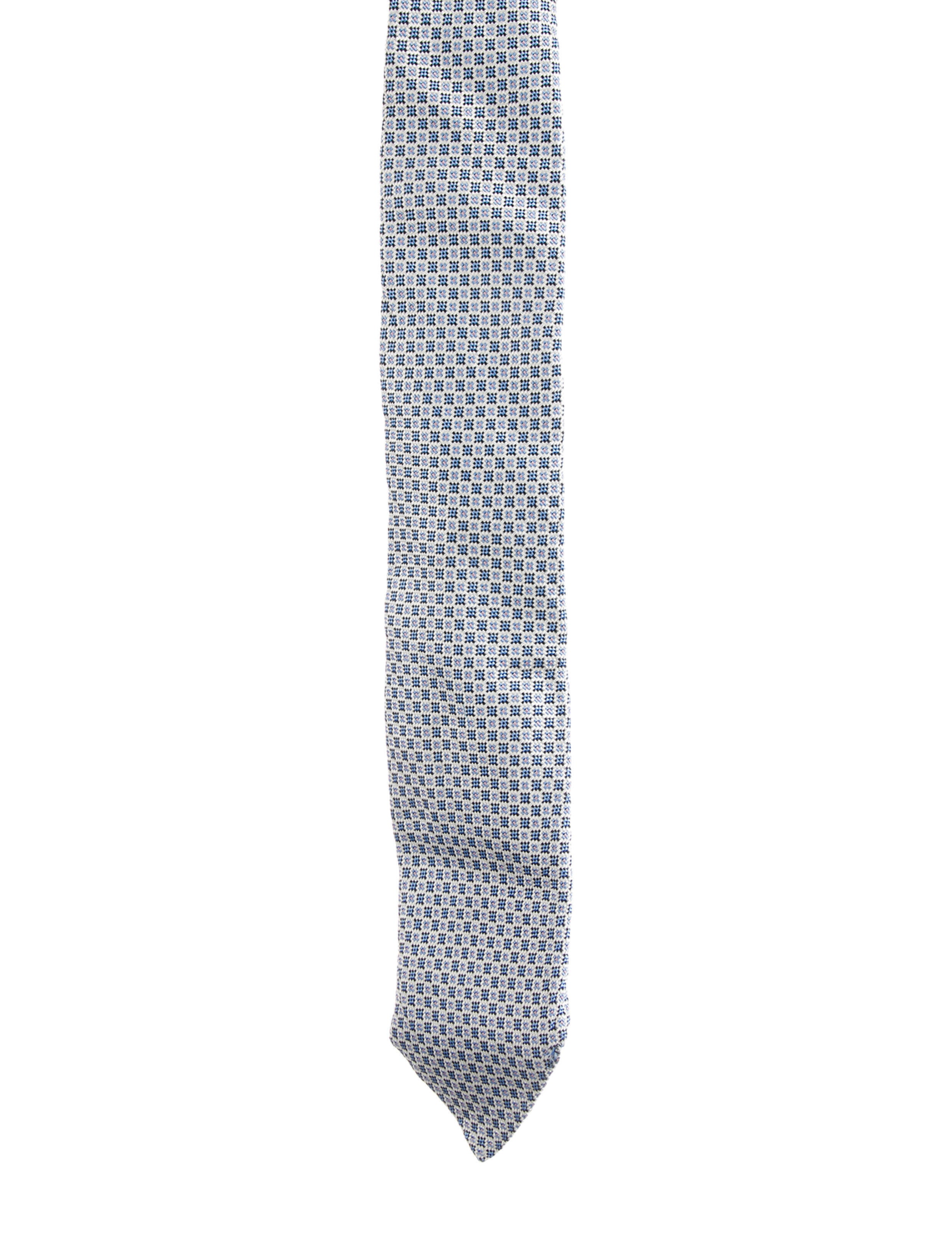Hermès Patterned Tie