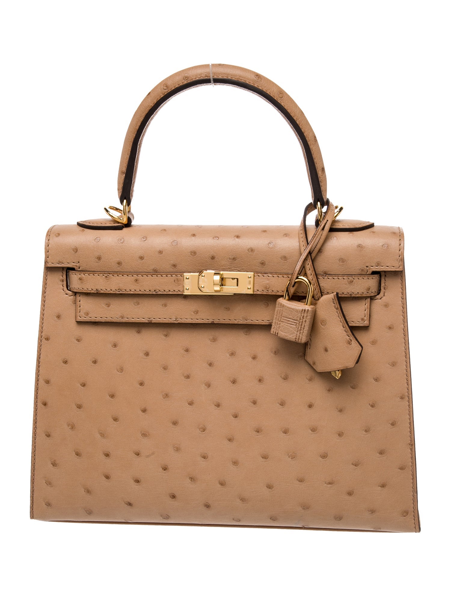 Hermès Ostrich Kelly II Sellier 25