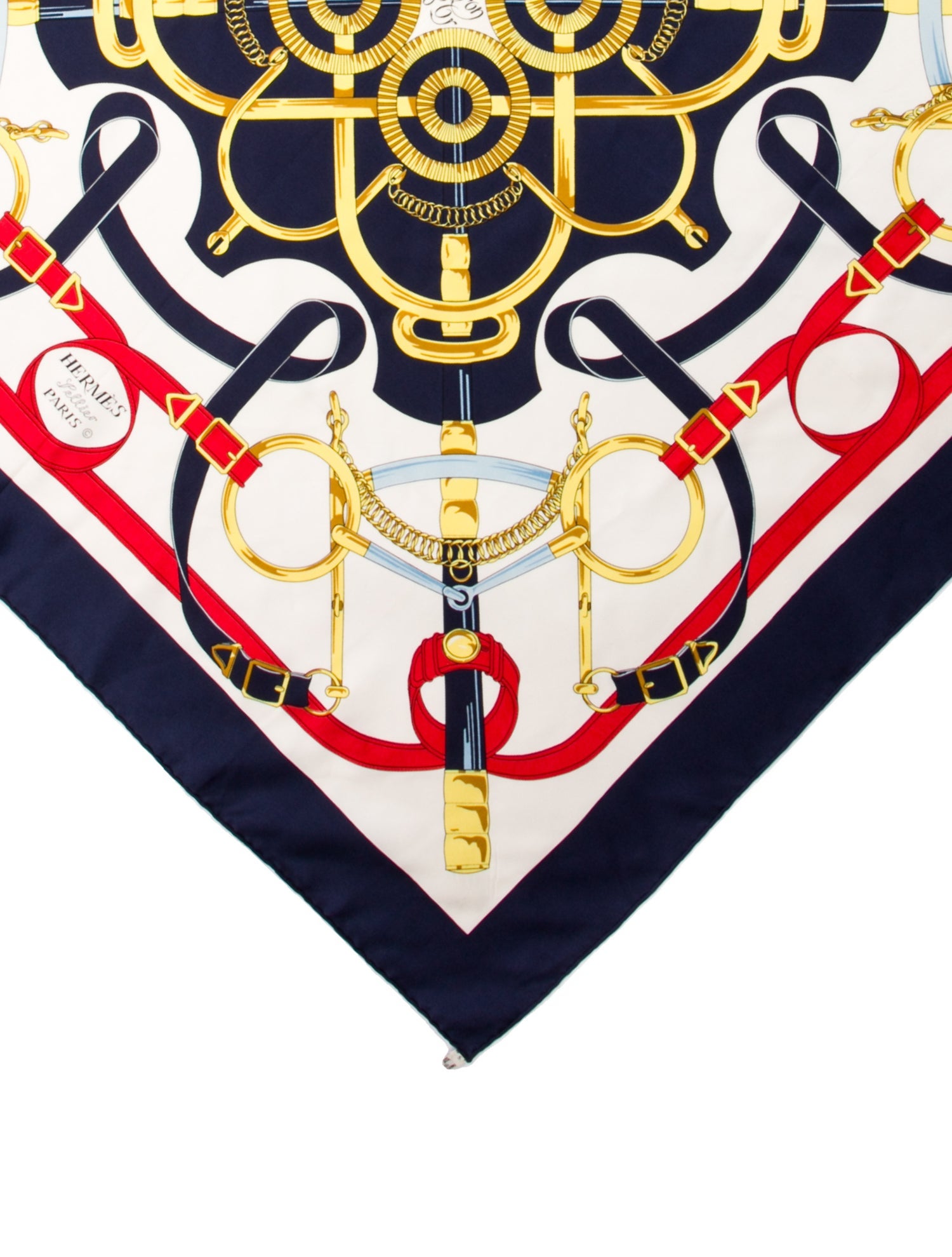 Hermès Eperon D'Or Silk Scarf