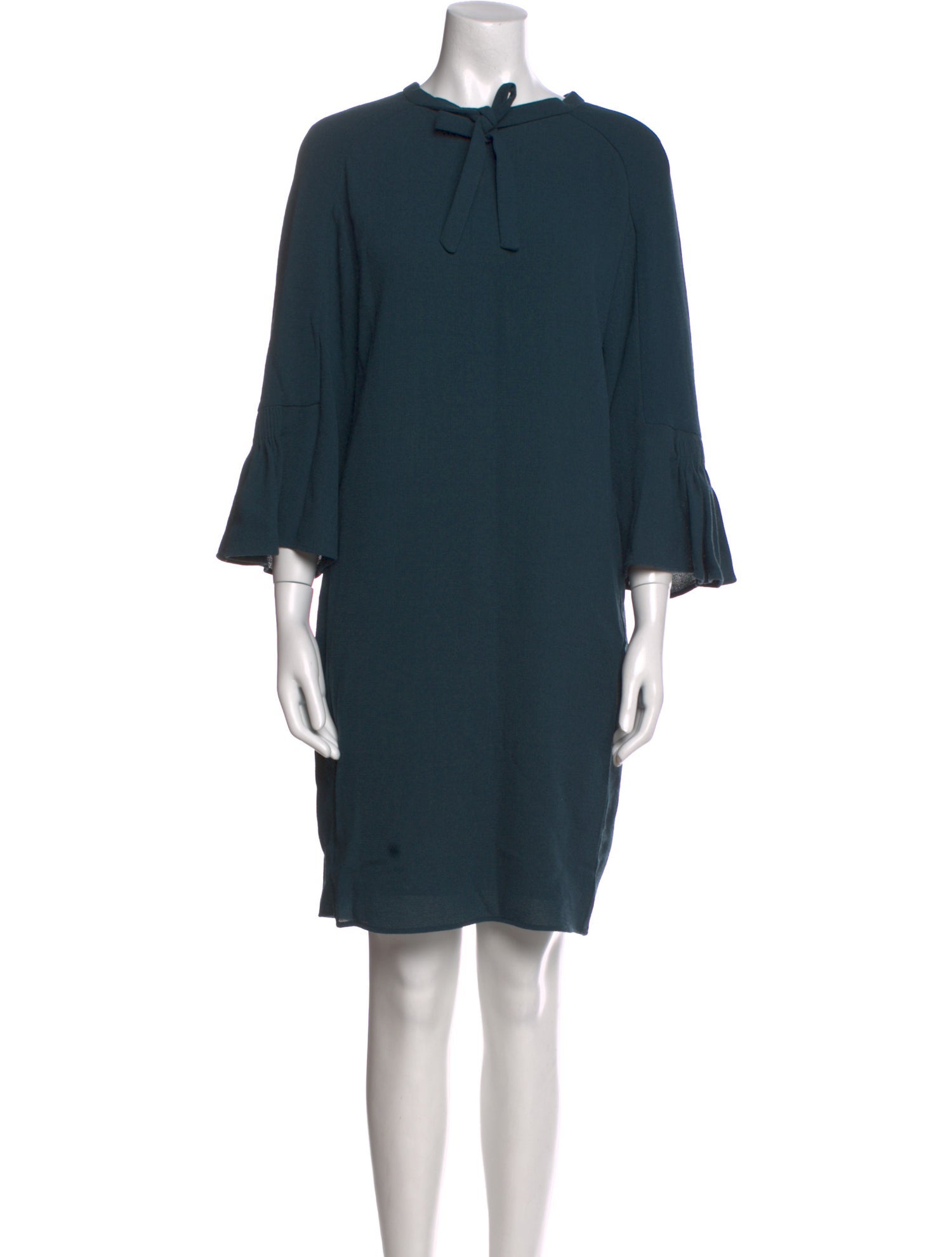 Hermès Wool Knee-Length Dress
