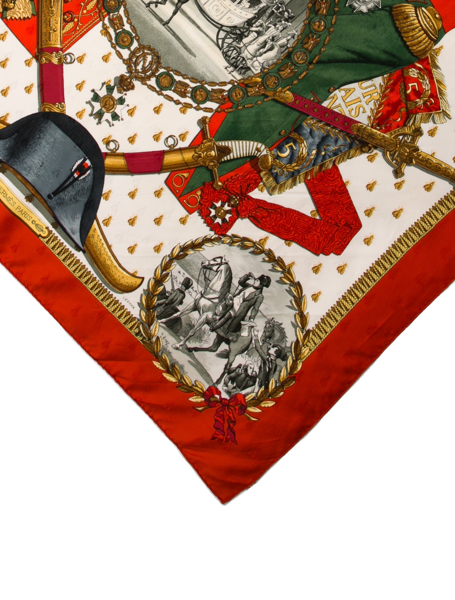 Hermès Napoléon Jacquard Silk Scarf