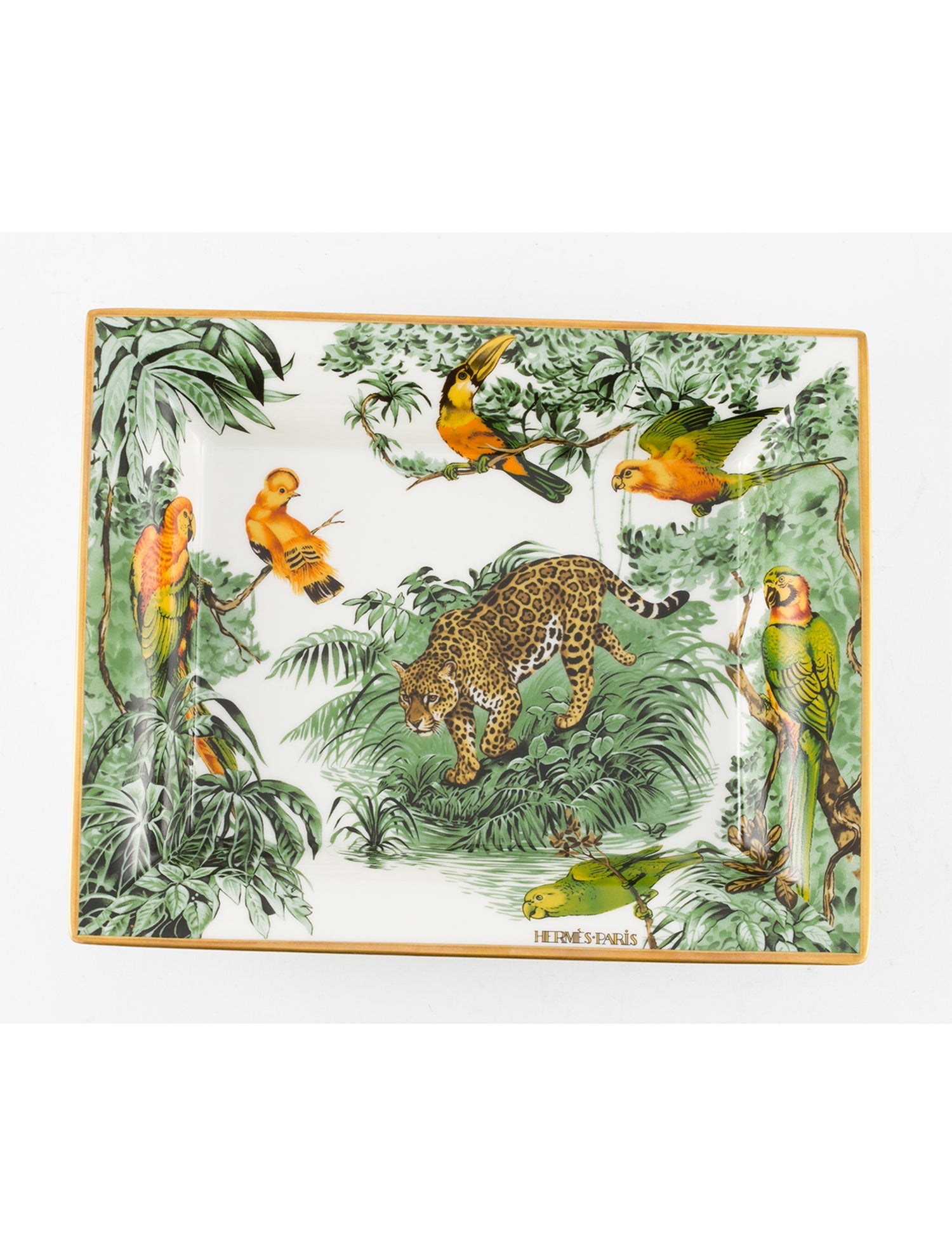 Hermès Carnets d'Equateur Jaguar Change tray