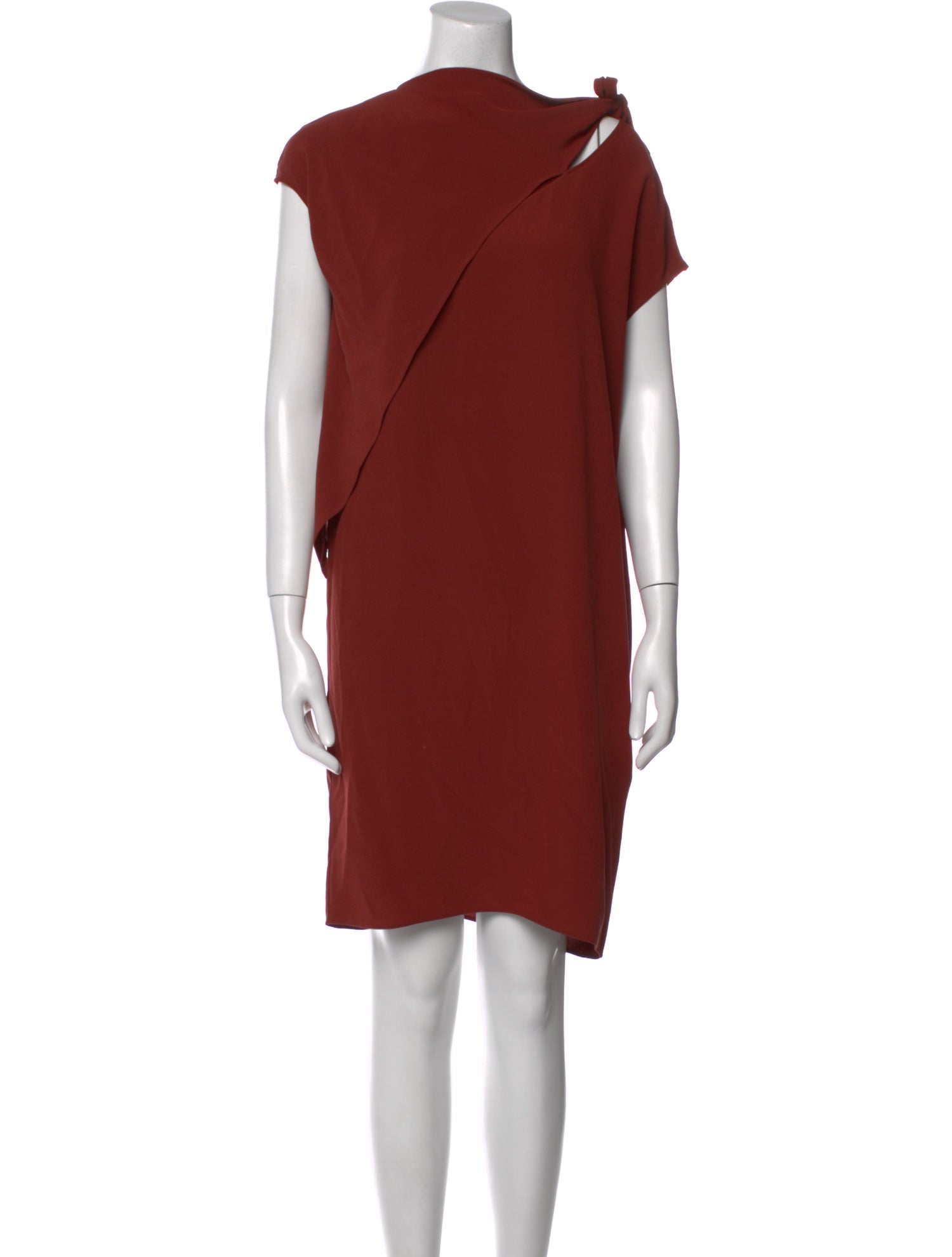 Hermès Silk Knee-Length Dress