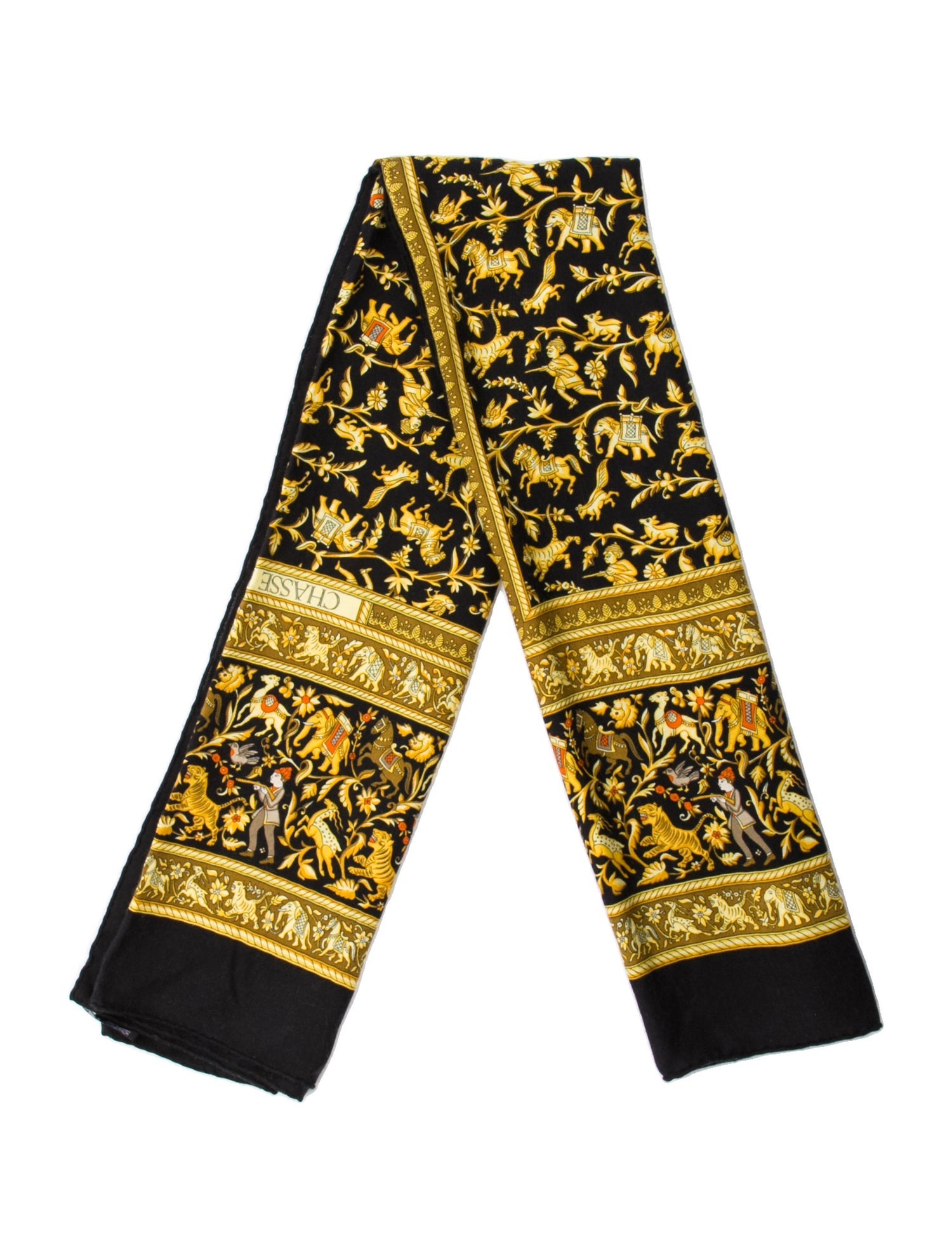 Hermès Chasse En Inde Cashmere Shawl