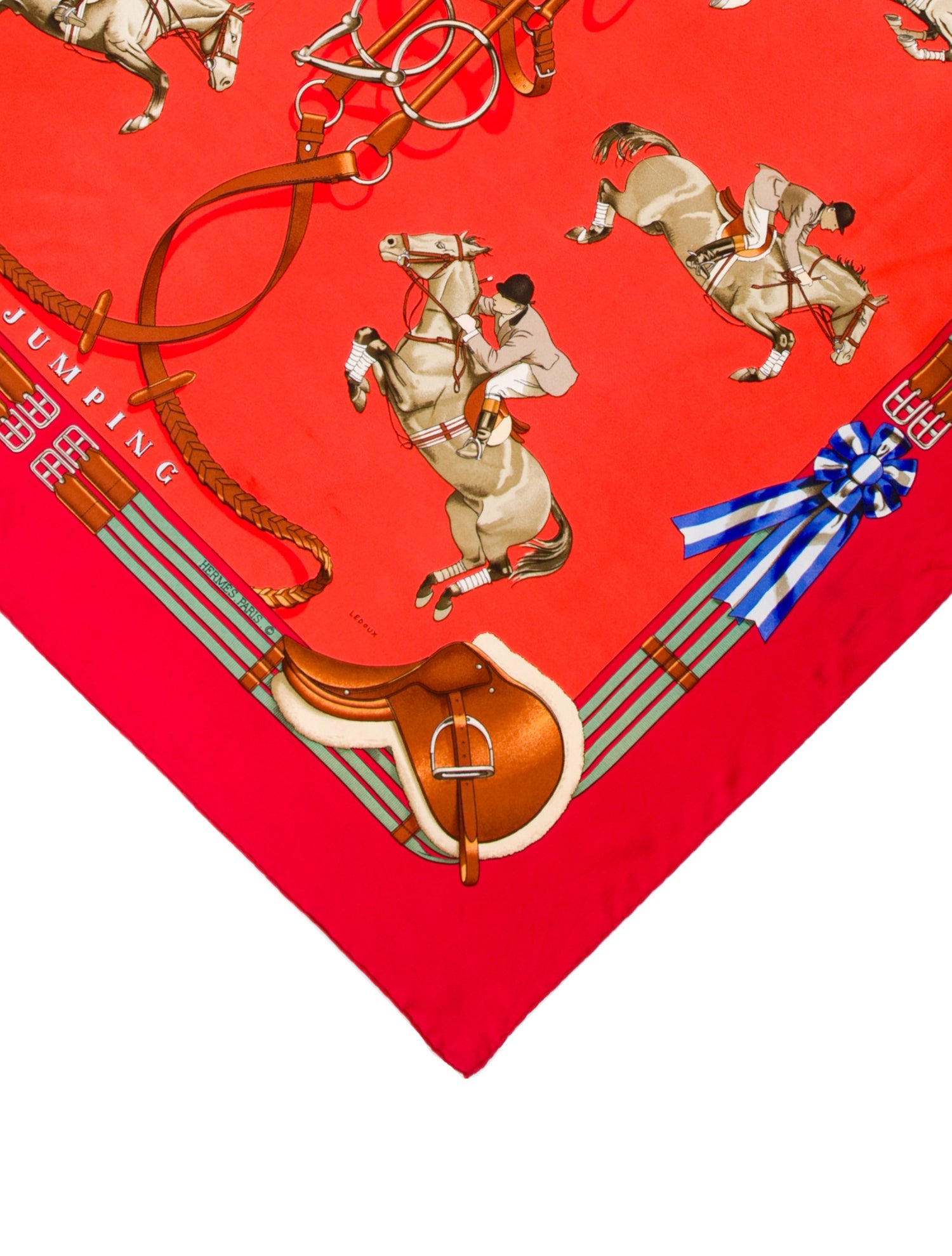 Hermès Jumping Silk Scarf