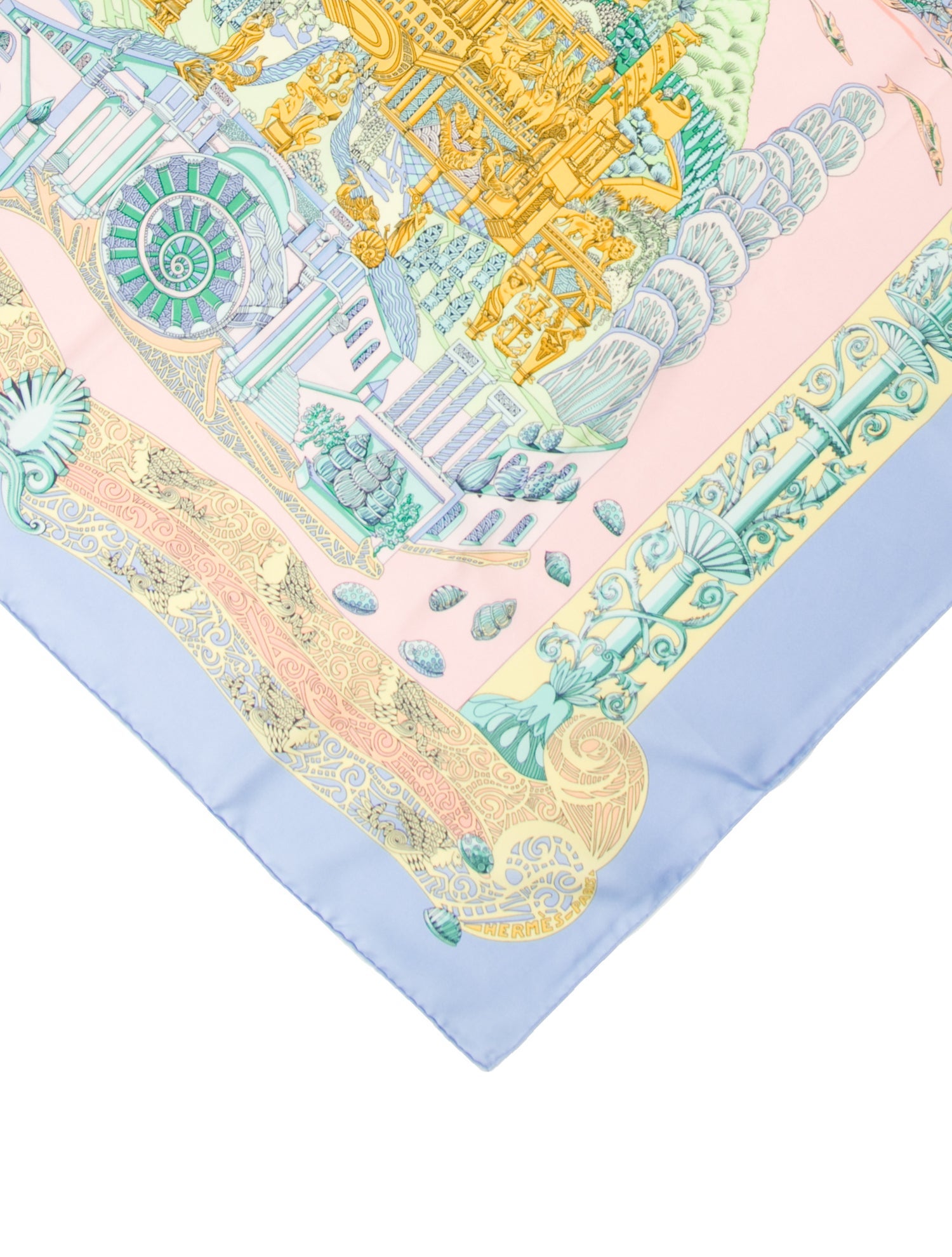 Hermès L'Atlantide Silk Scarf