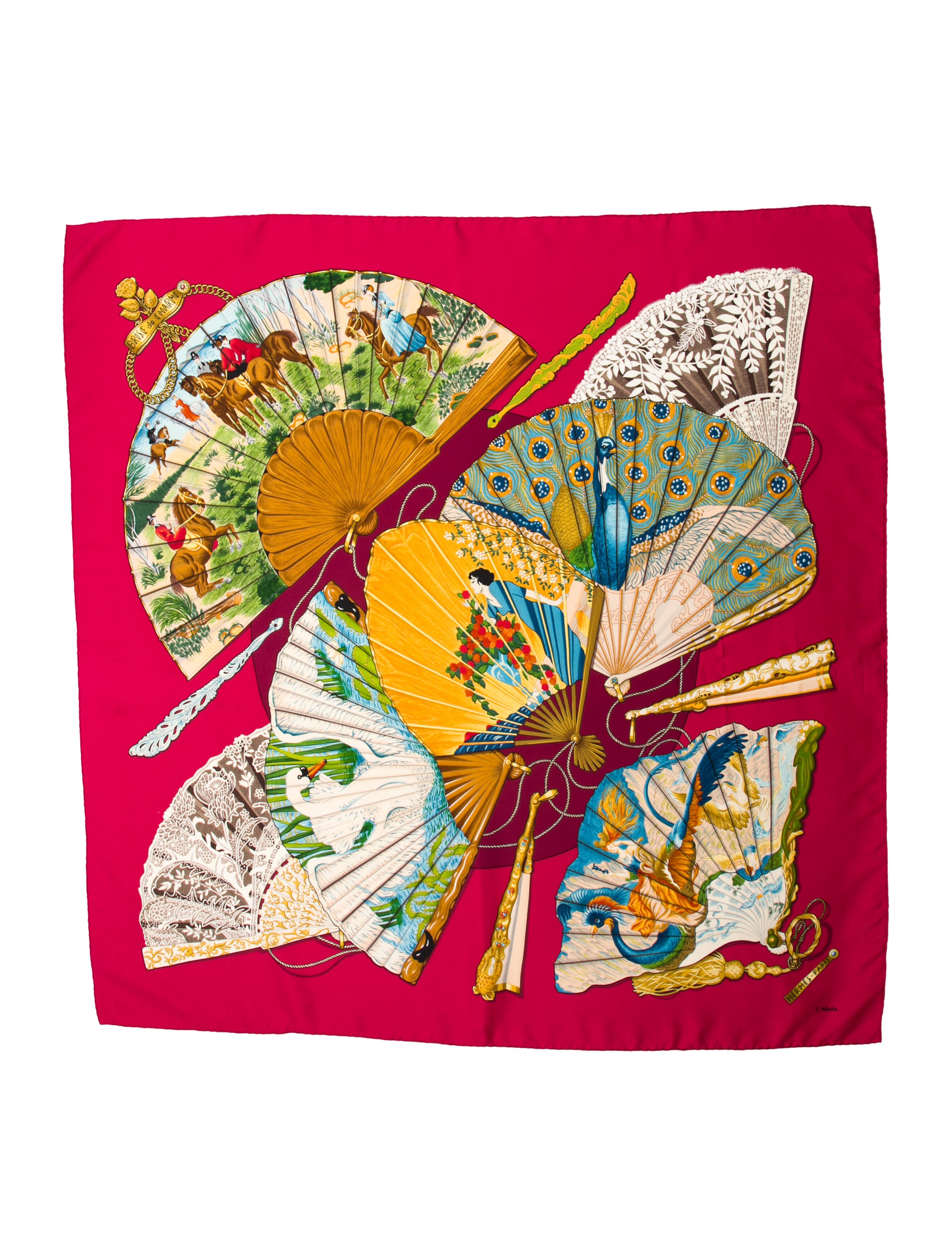Hermès Brise de Charme Silk Scarf