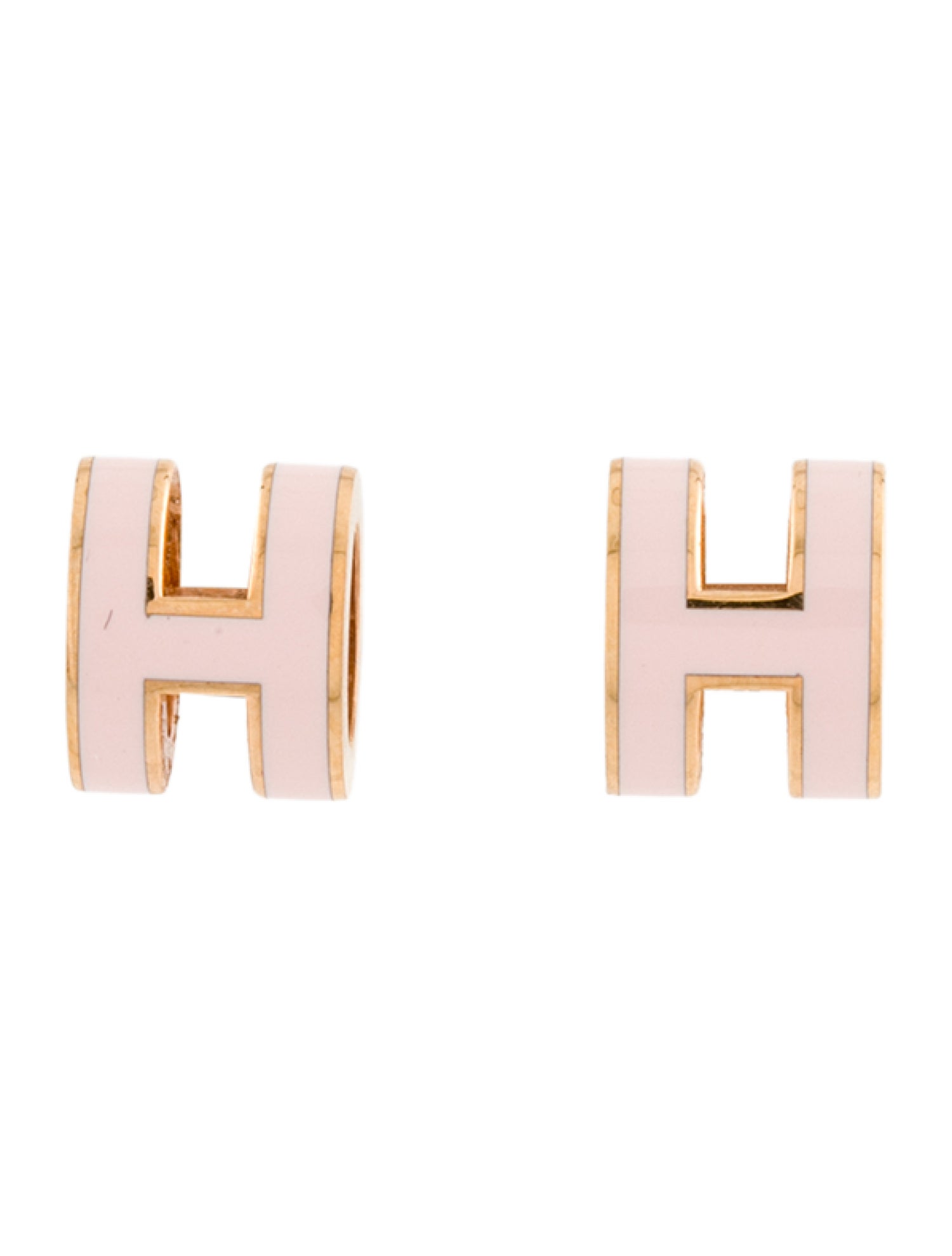 Hermès Mini Pop H Stud Earrings