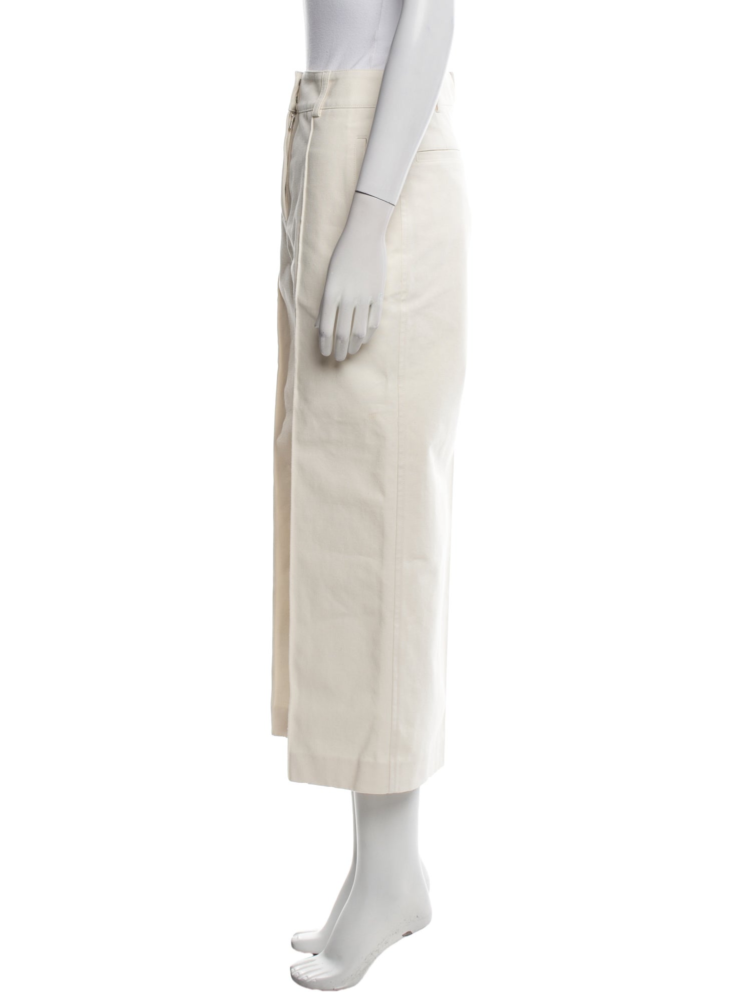 Hermès High-Rise Wide Leg Jeans