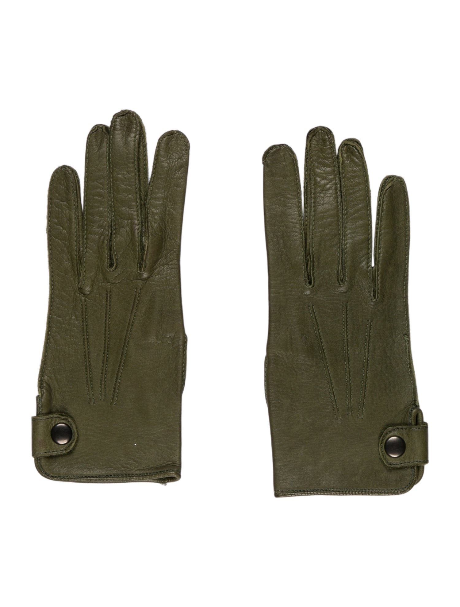 Hermès Leather Gloves