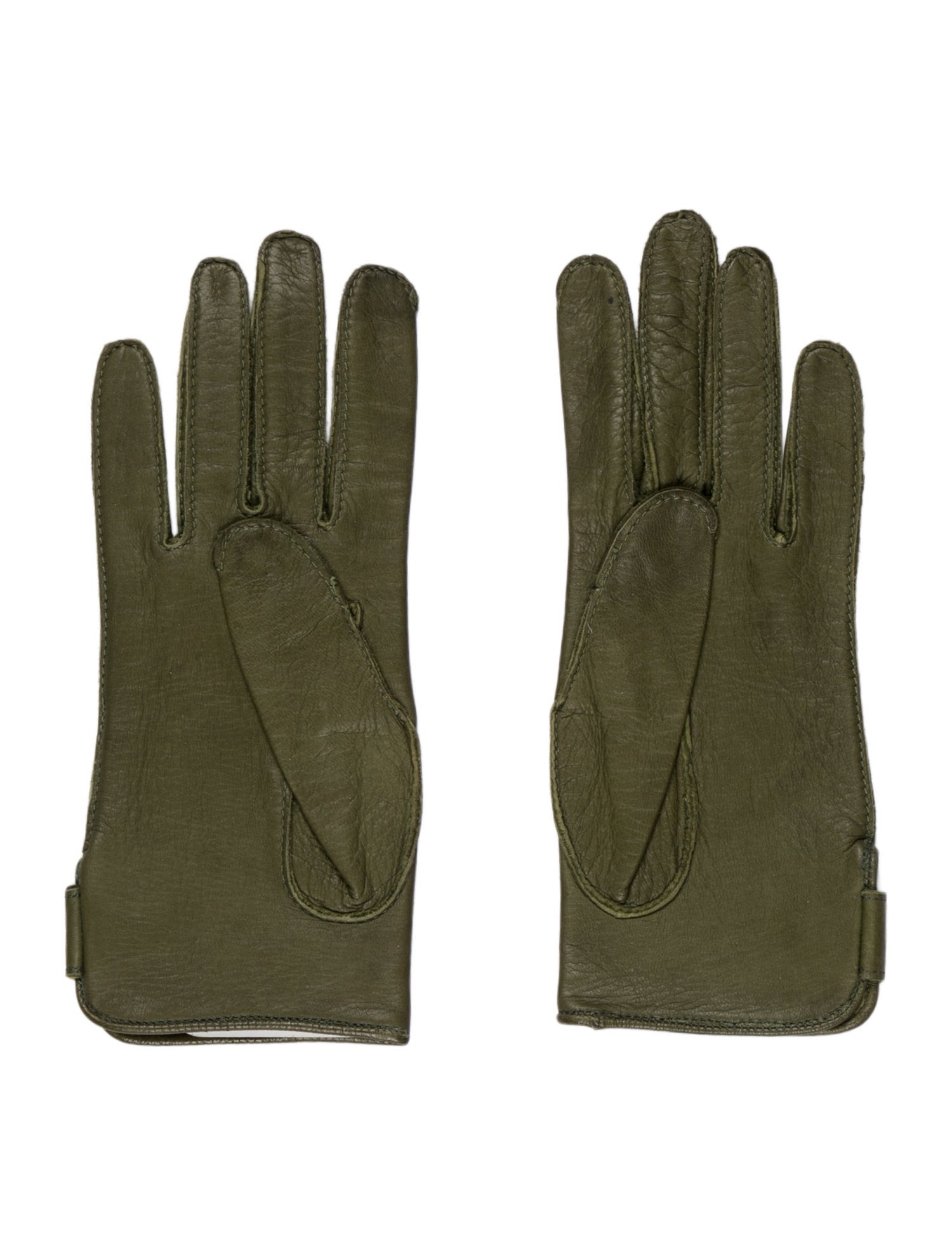 Hermès Leather Gloves