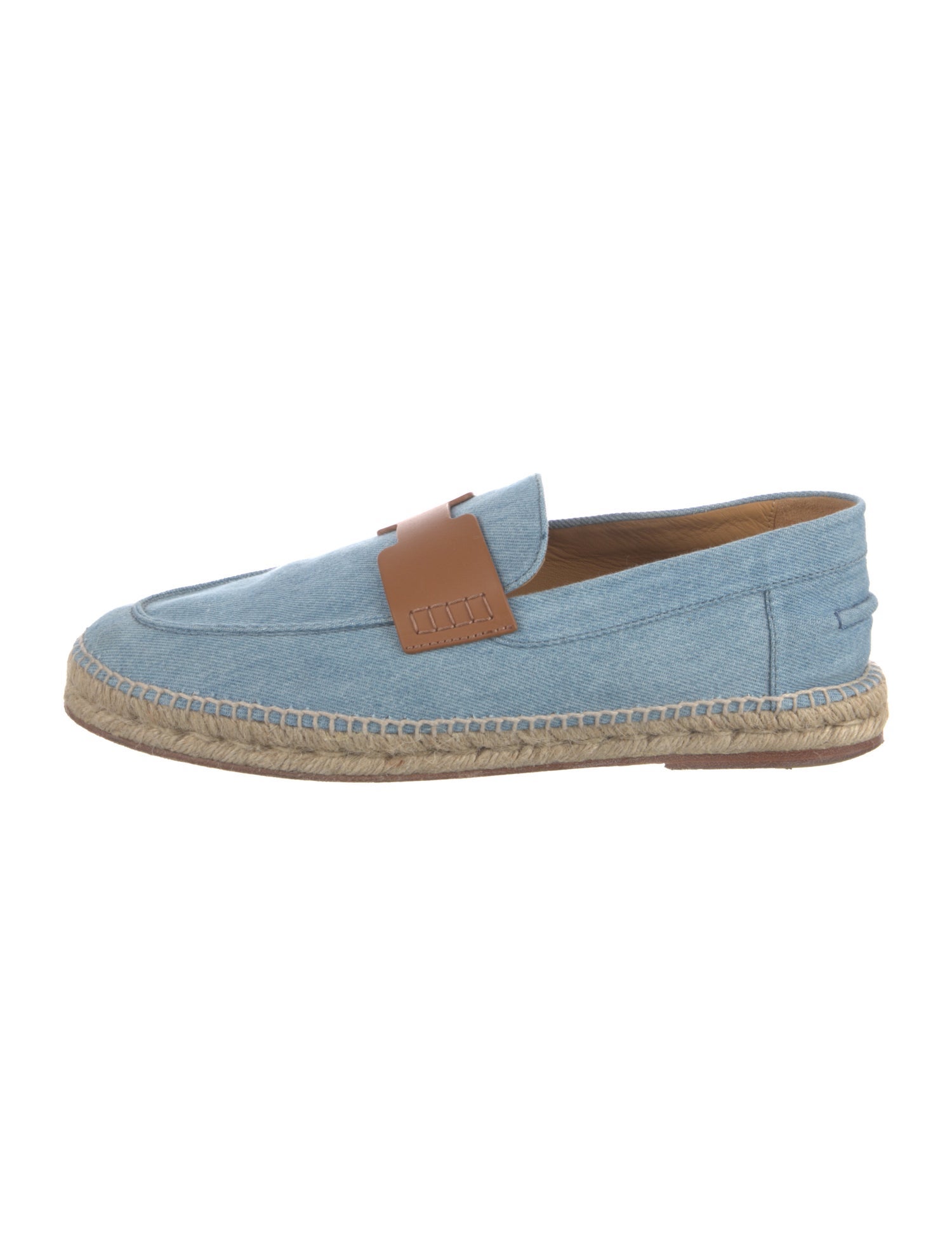 Hermès Trip Denim Espadrilles