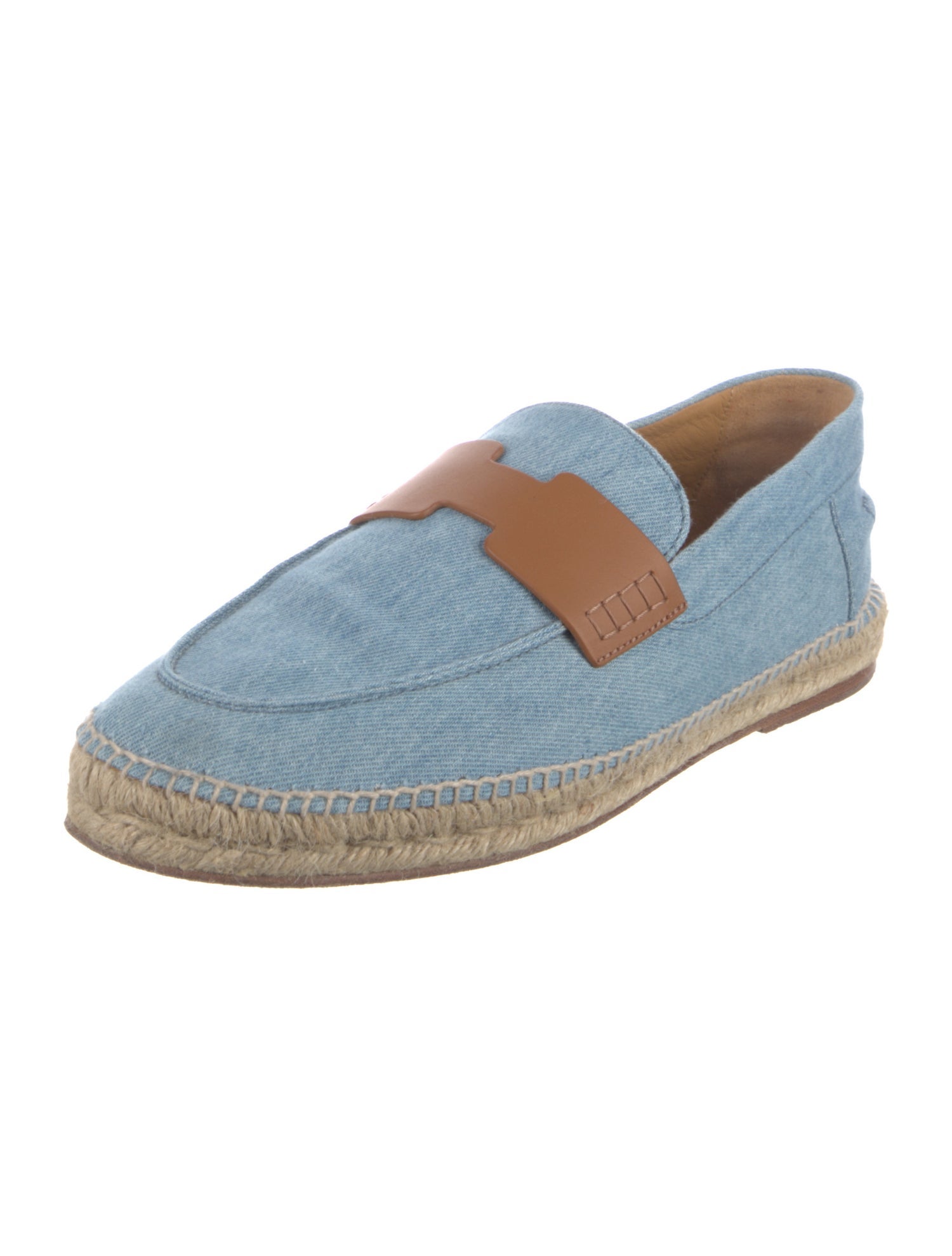 Hermès Trip Denim Espadrilles