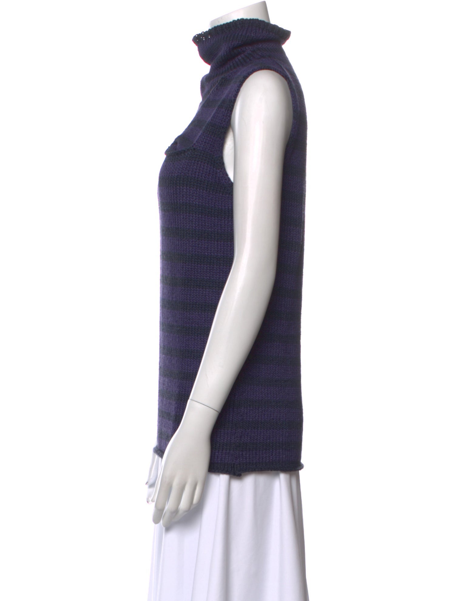 Hermès Silk Striped Sweater