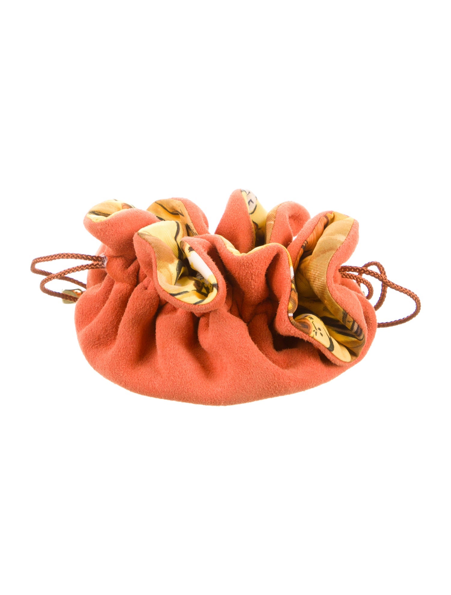 Hermès Suede & Silk Travel Pouch