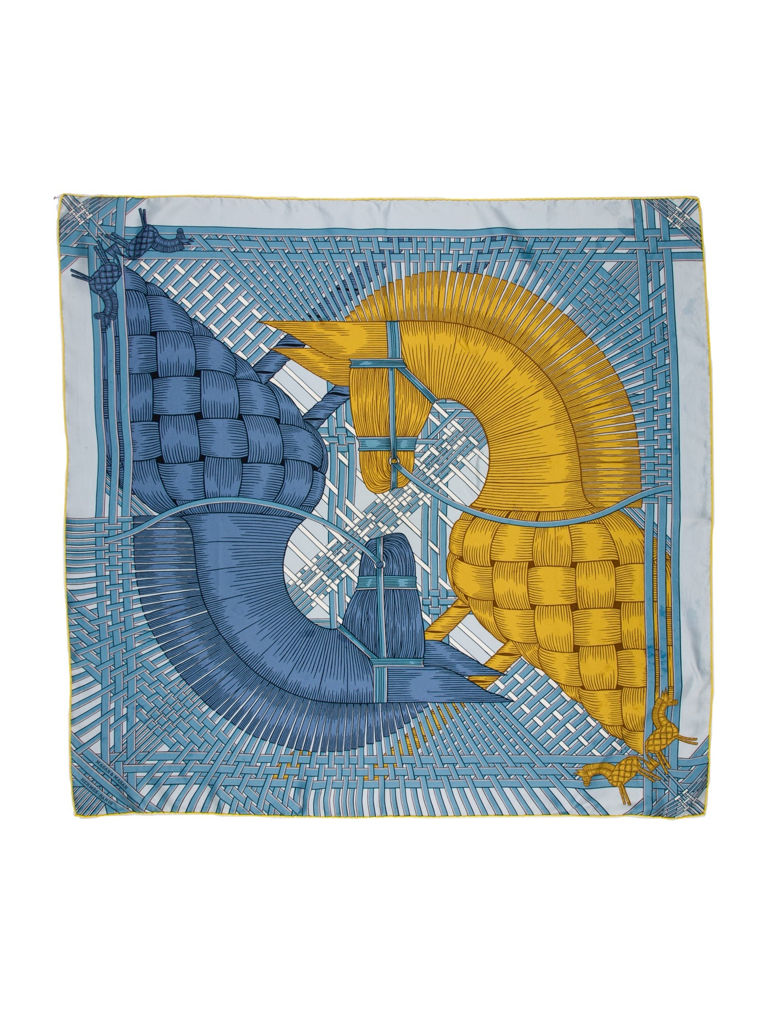 Hermès Masan & Masan Silk Scarf